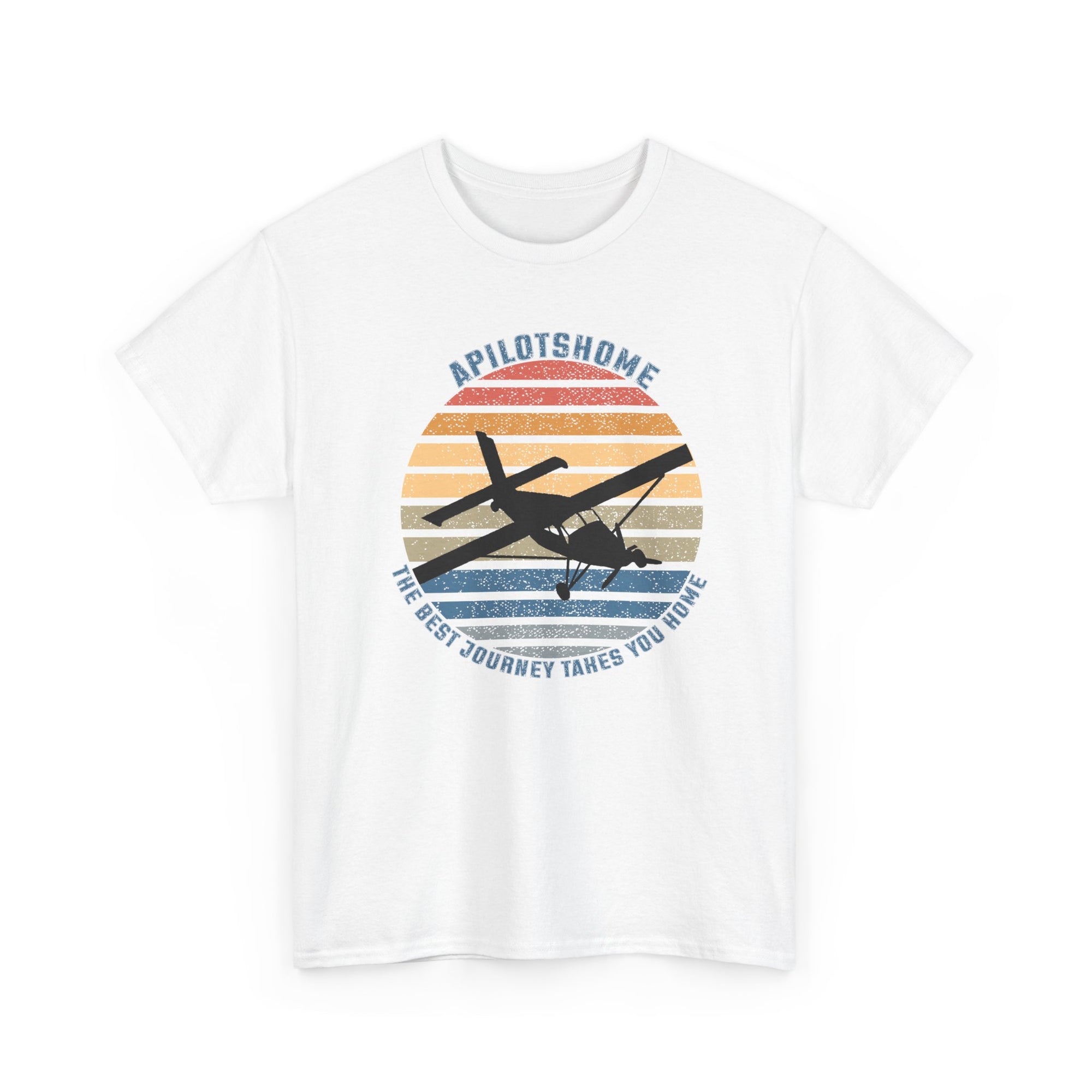 (EU & EFTA) APilotsHome - The Best Journey Takes You Home I Available in Multiple Colors & Sizes I Unisex Pilot Tee
