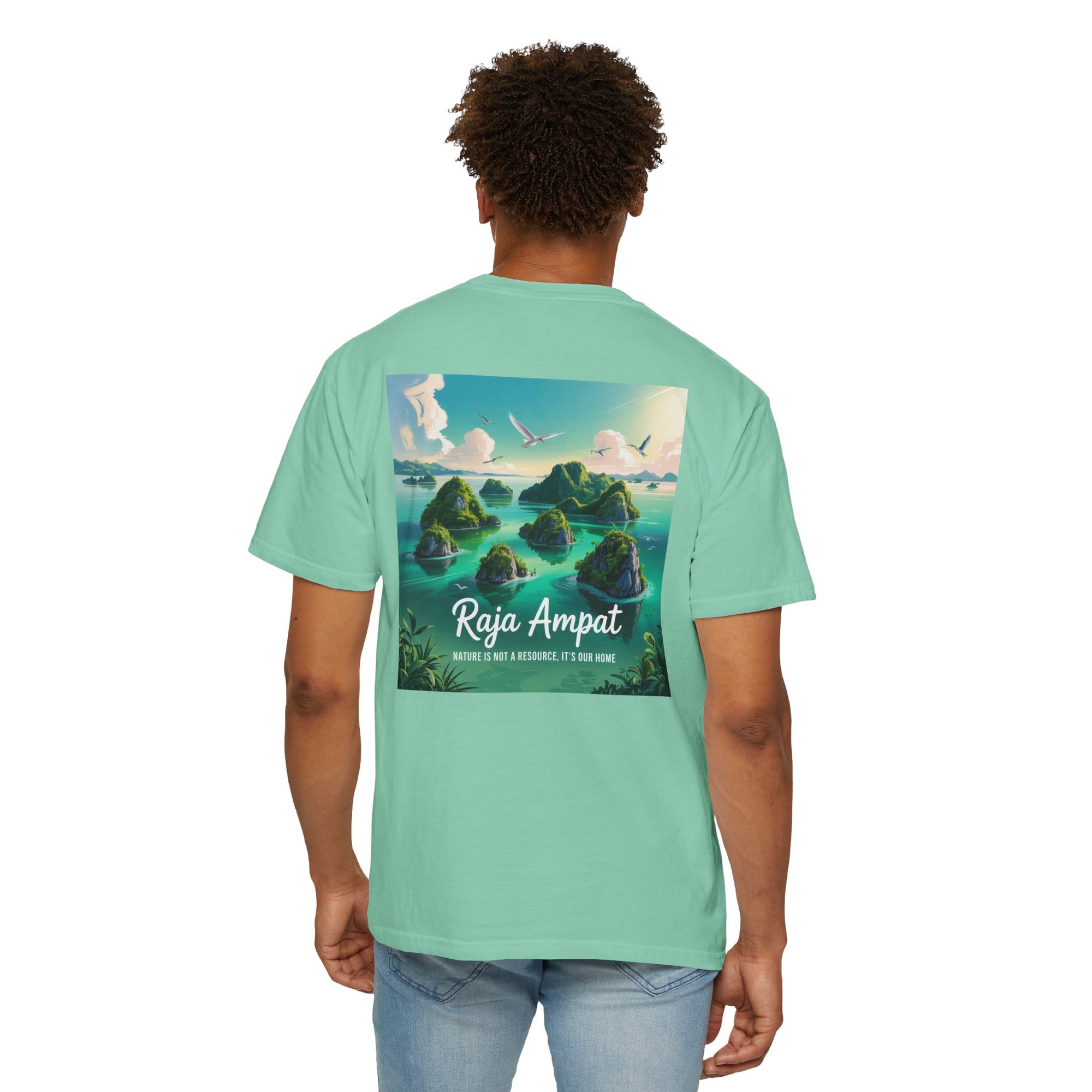 Raja Ampat Wild Beauty T-Shirt – Yellow & Island Reef