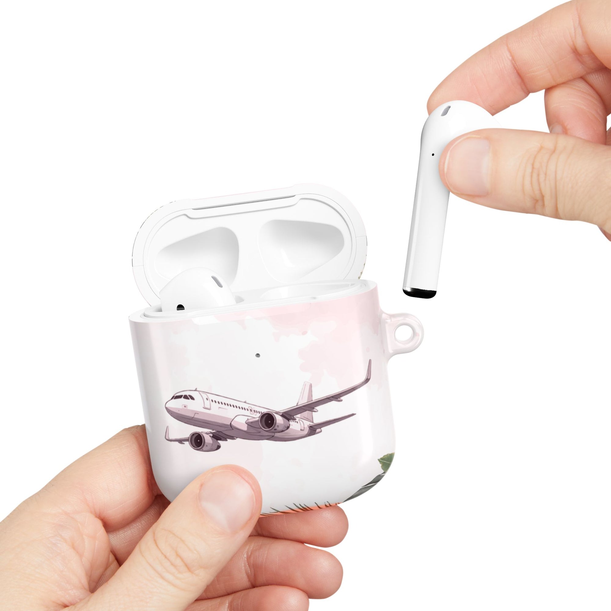 Tropical AirPod Case - 'Cruising Above Calm' Design