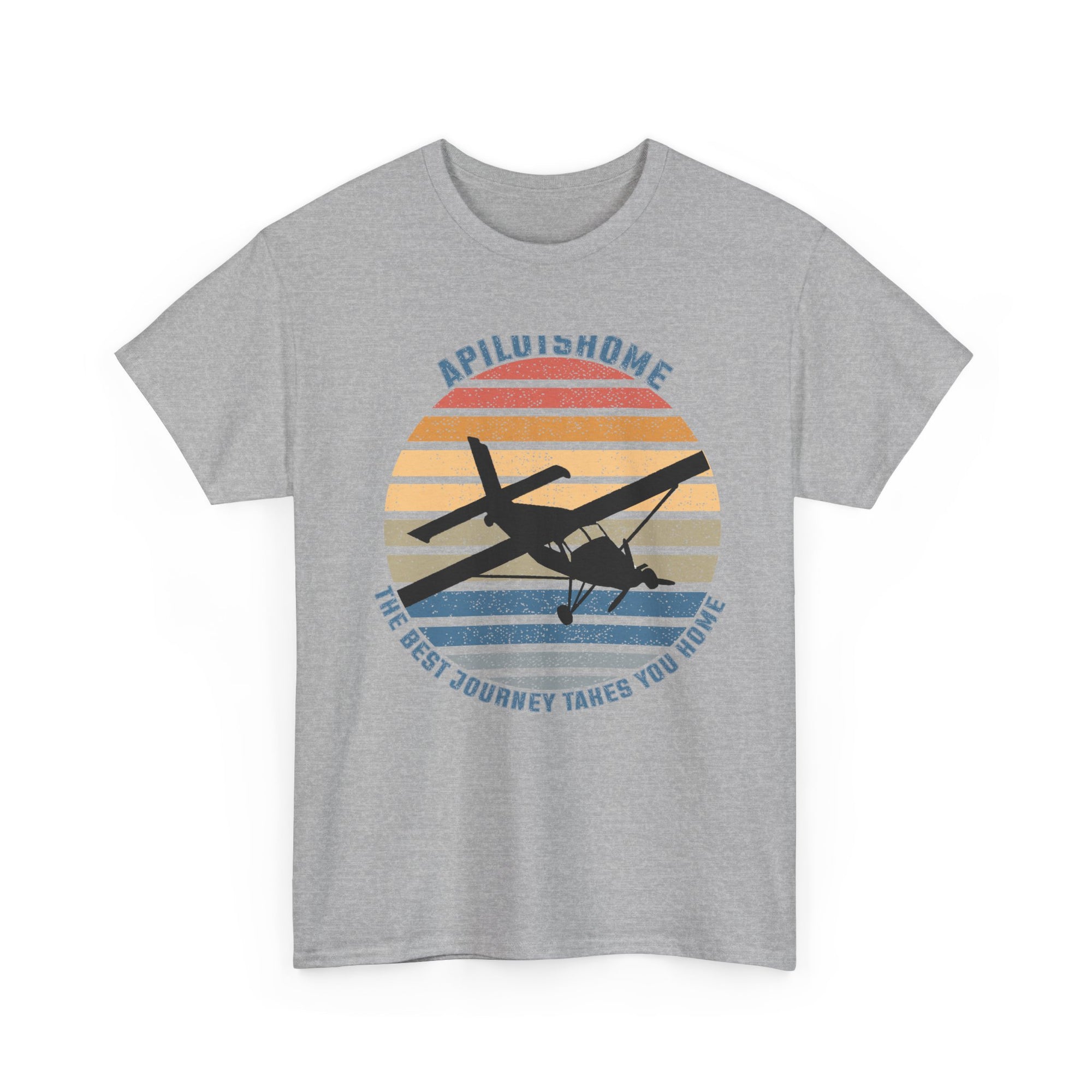 (AU&NZ) APilotsHome - The Best Journey Takes You Home I Available in Multiple Colors & Sizes I Unisex Pilot Tee