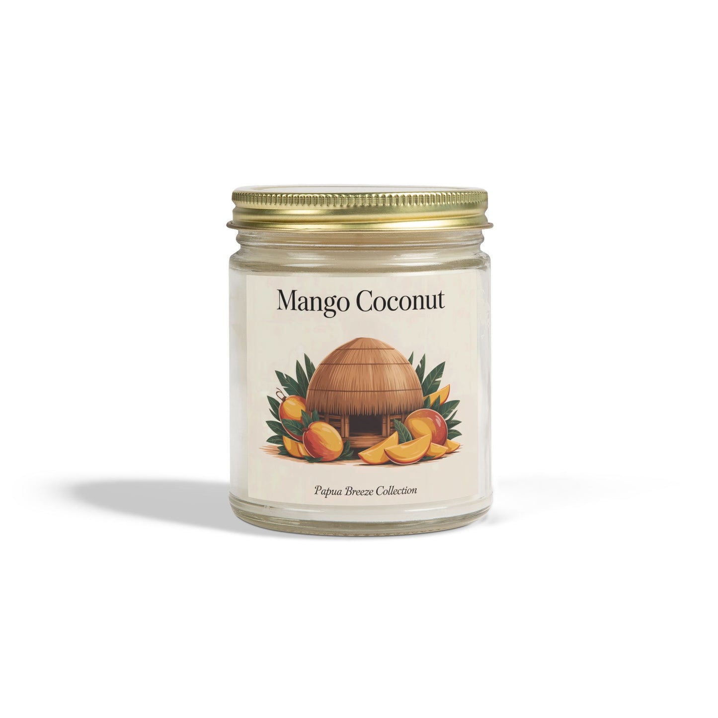 Mango Coconut – Scented Candle Inspired by Tropical Bliss & Coconut Milk