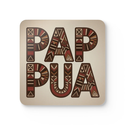 PAPUA Coaster Set – 4-Pack Drink Coasters | Durable MDF with Aircraft Graphic