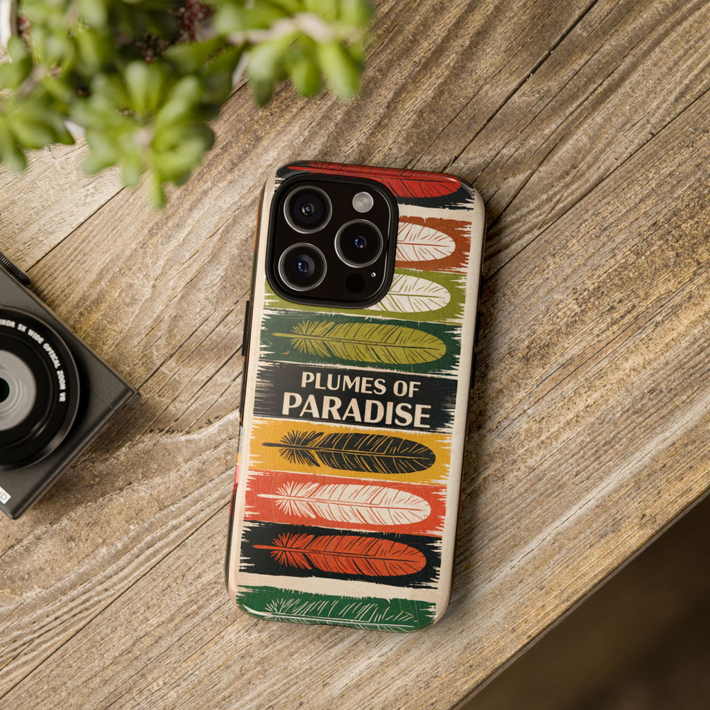 Plumes Of Paradise - Phone Case