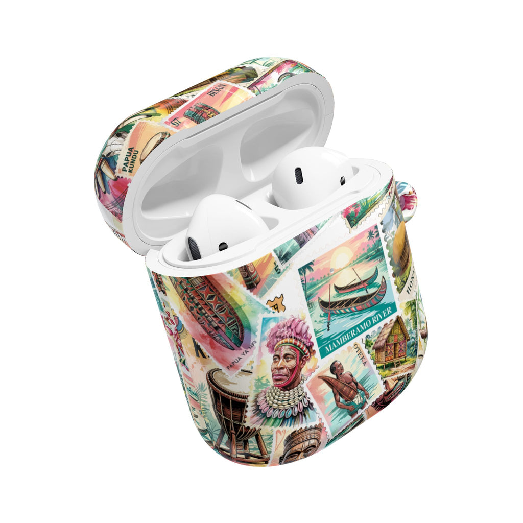 Papuan Post Stamp - Airpod Case