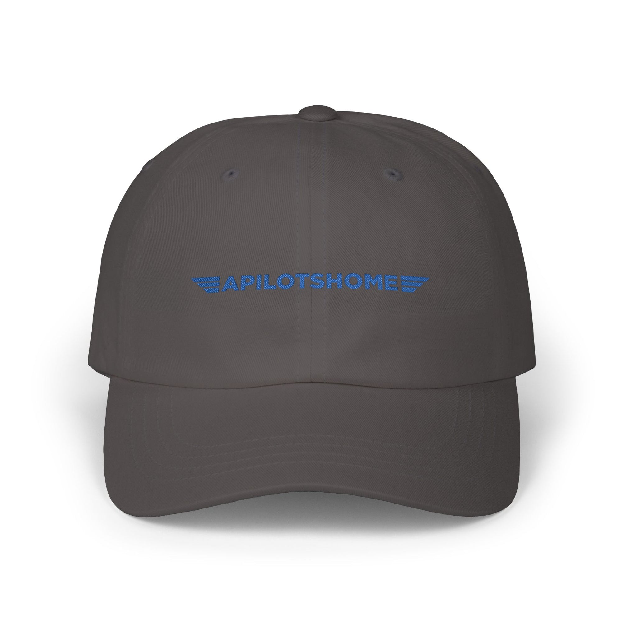 Pilot's Home Classic Dad Cap — Embroidered Aviation Dad Hat