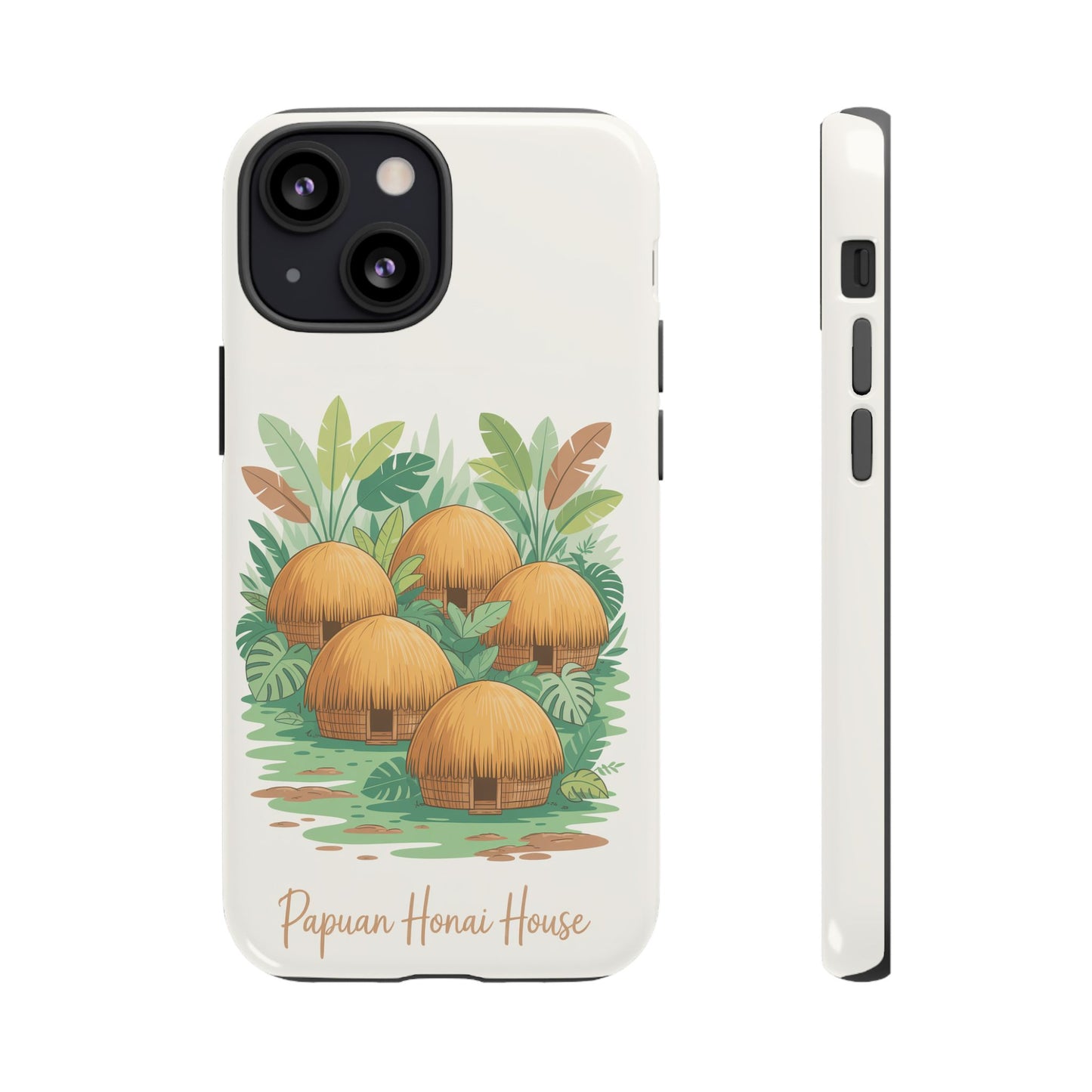 Papuan Honai House Design - Phone Case