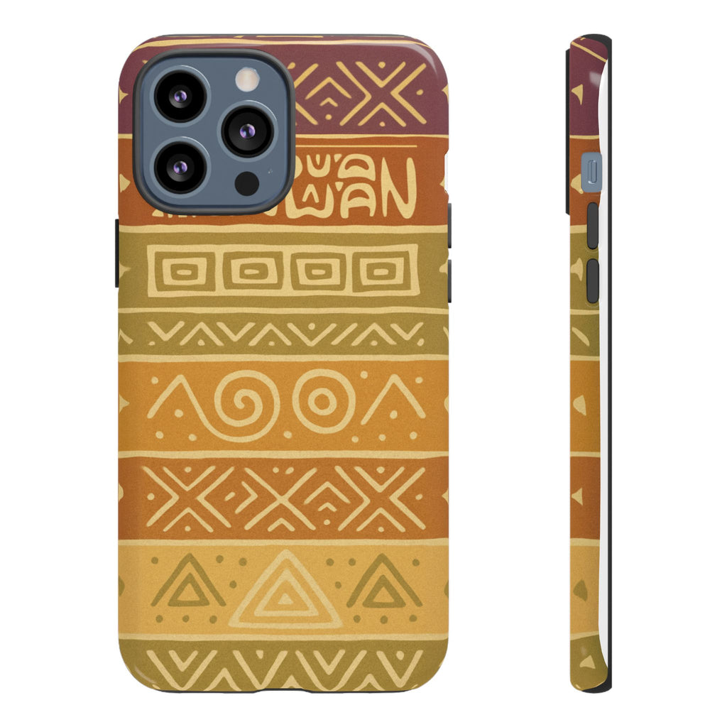 Soft Tribal Design, Papuan Culture - Phone Case