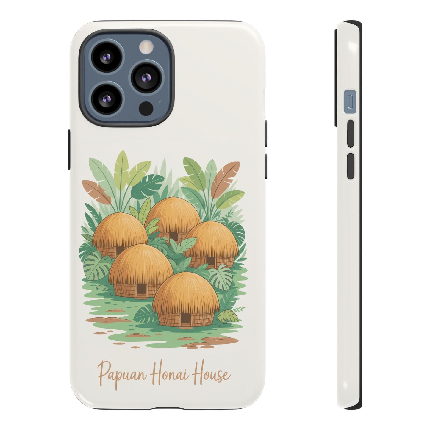 Papuan Honai House Design - Phone Case