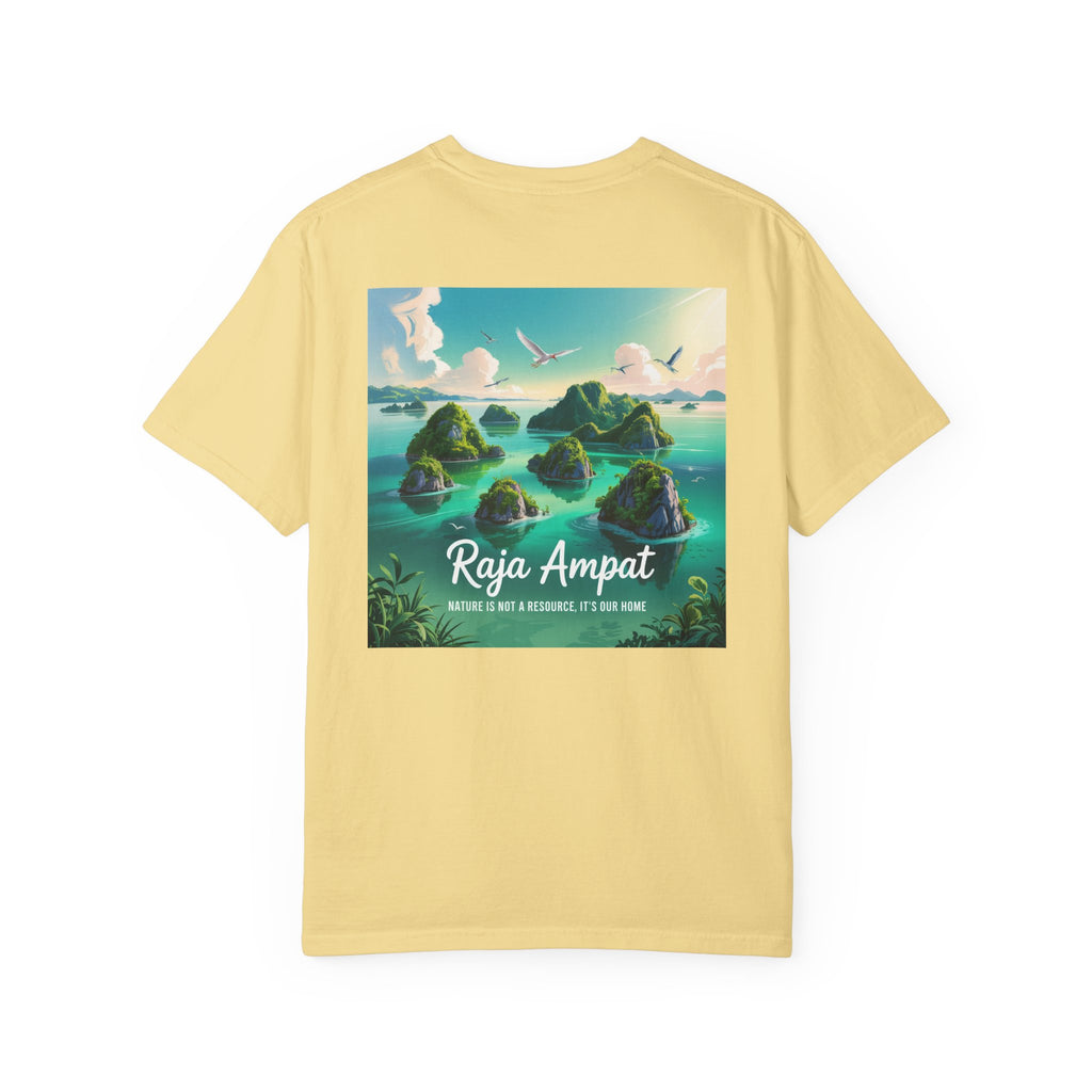 Raja Ampat Wild Beauty T-Shirt – Yellow & Island Reef