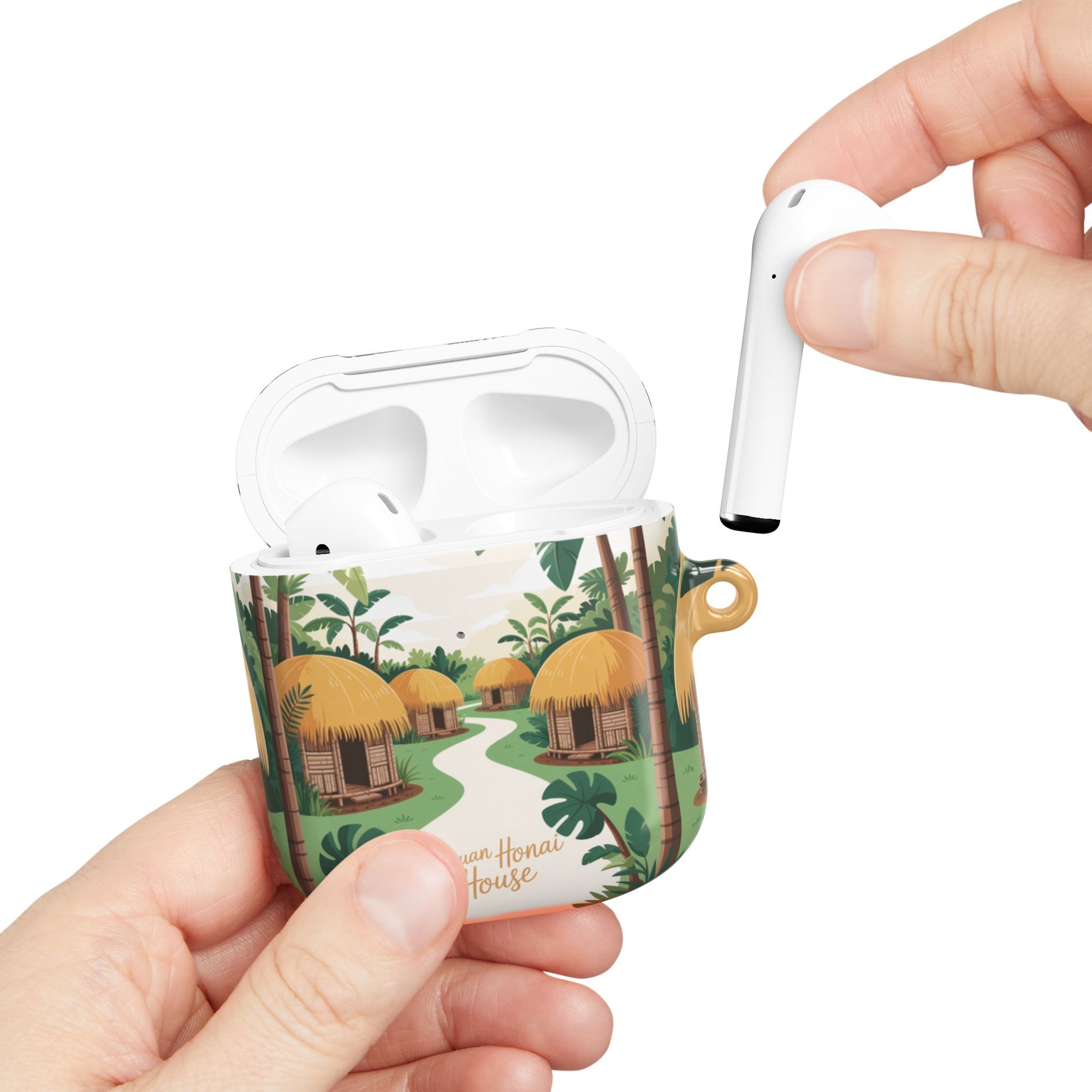 Honai House (Path of Village) Airpod Case