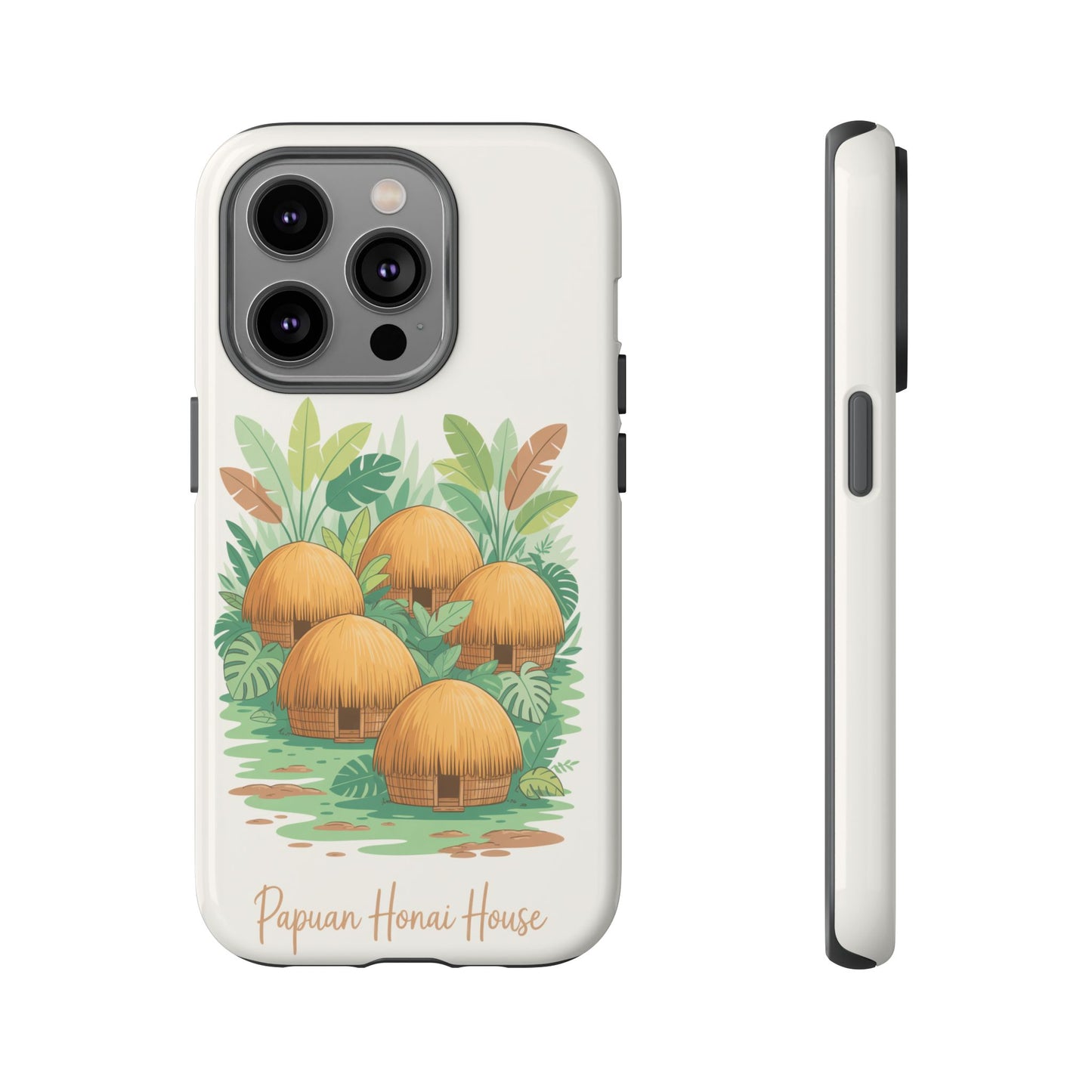 Papuan Honai House Design - Phone Case