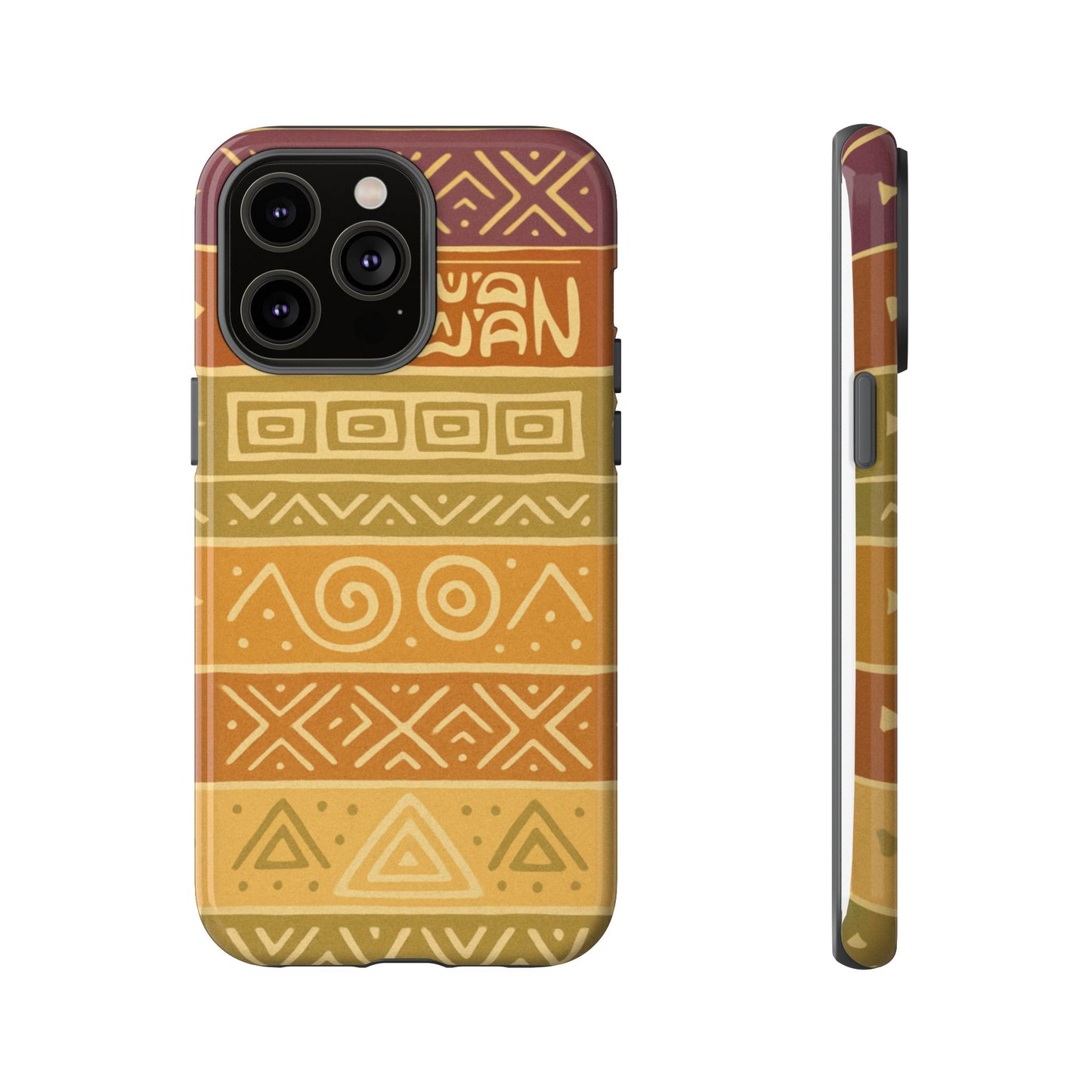 Soft Tribal Design, Papuan Culture - Phone Case