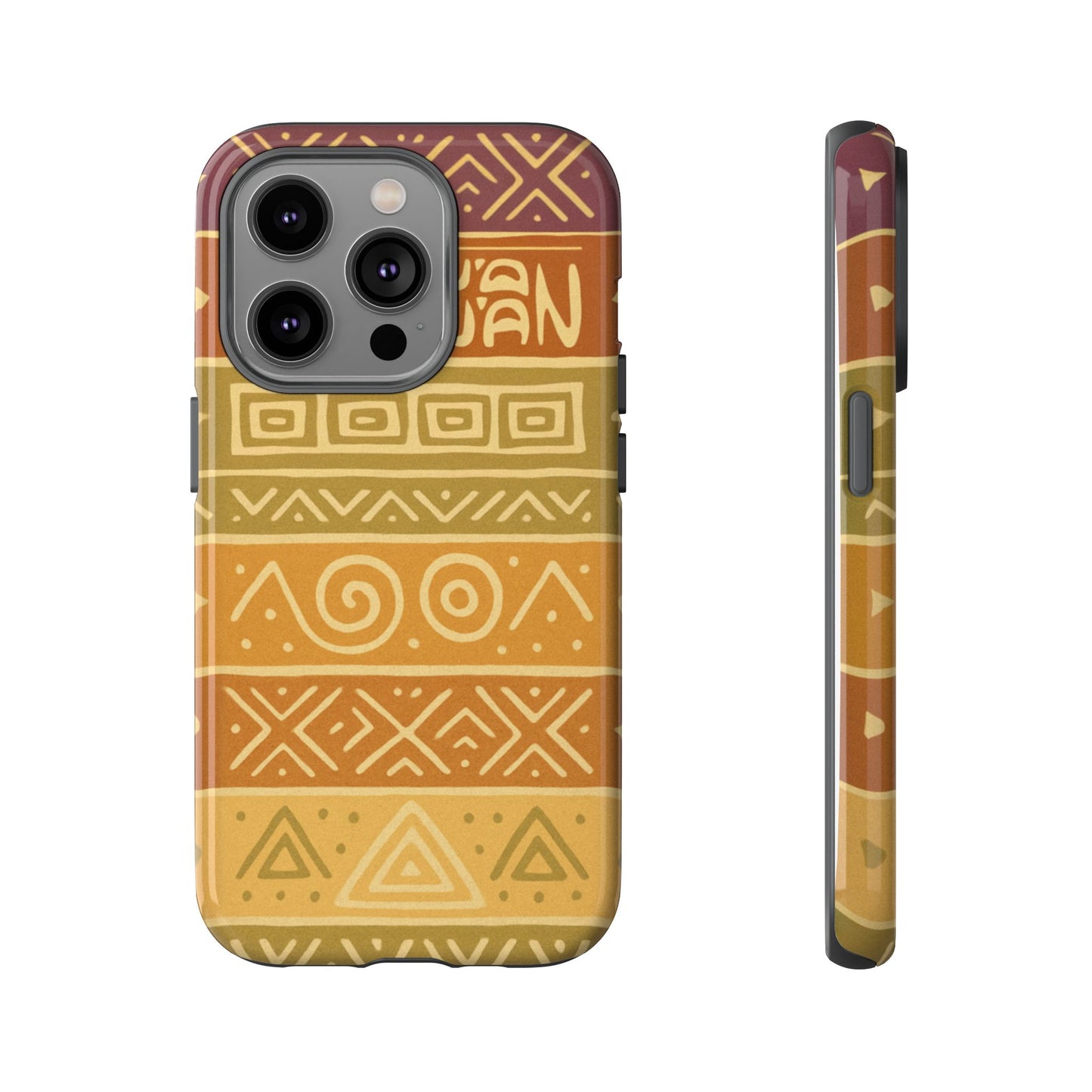 Soft Tribal Design, Papuan Culture - Phone Case