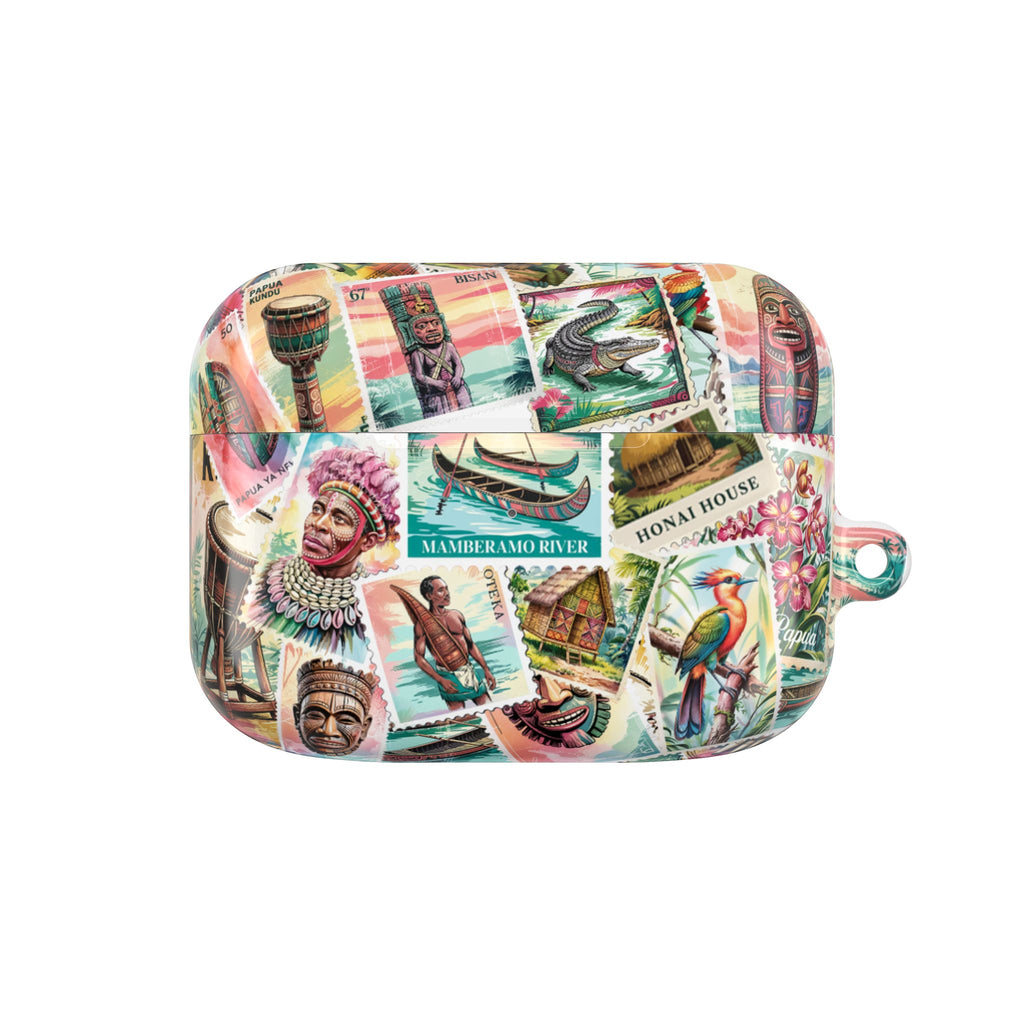 Papuan Post Stamp - Airpod Case