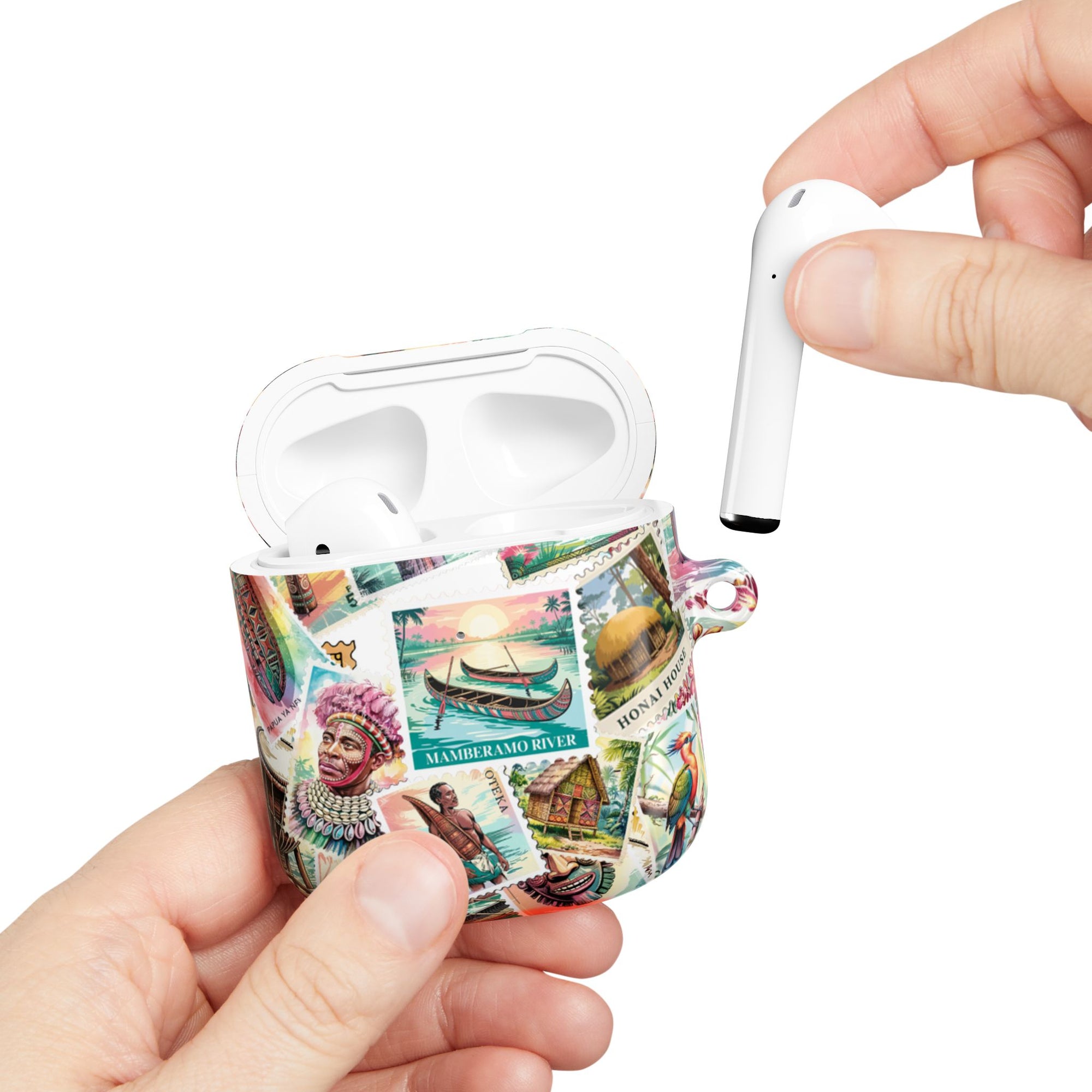 Papuan Post Stamp - Airpod Case