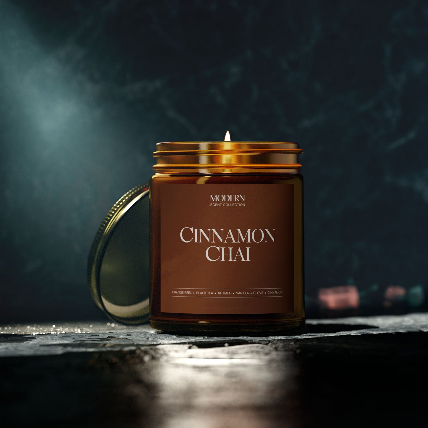 Cinnamon Chai Scented Candle – Spiced Warmth & Cozy Nostalgia