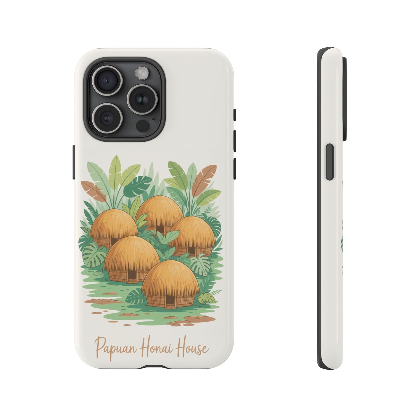 Papuan Honai House Design - Phone Case