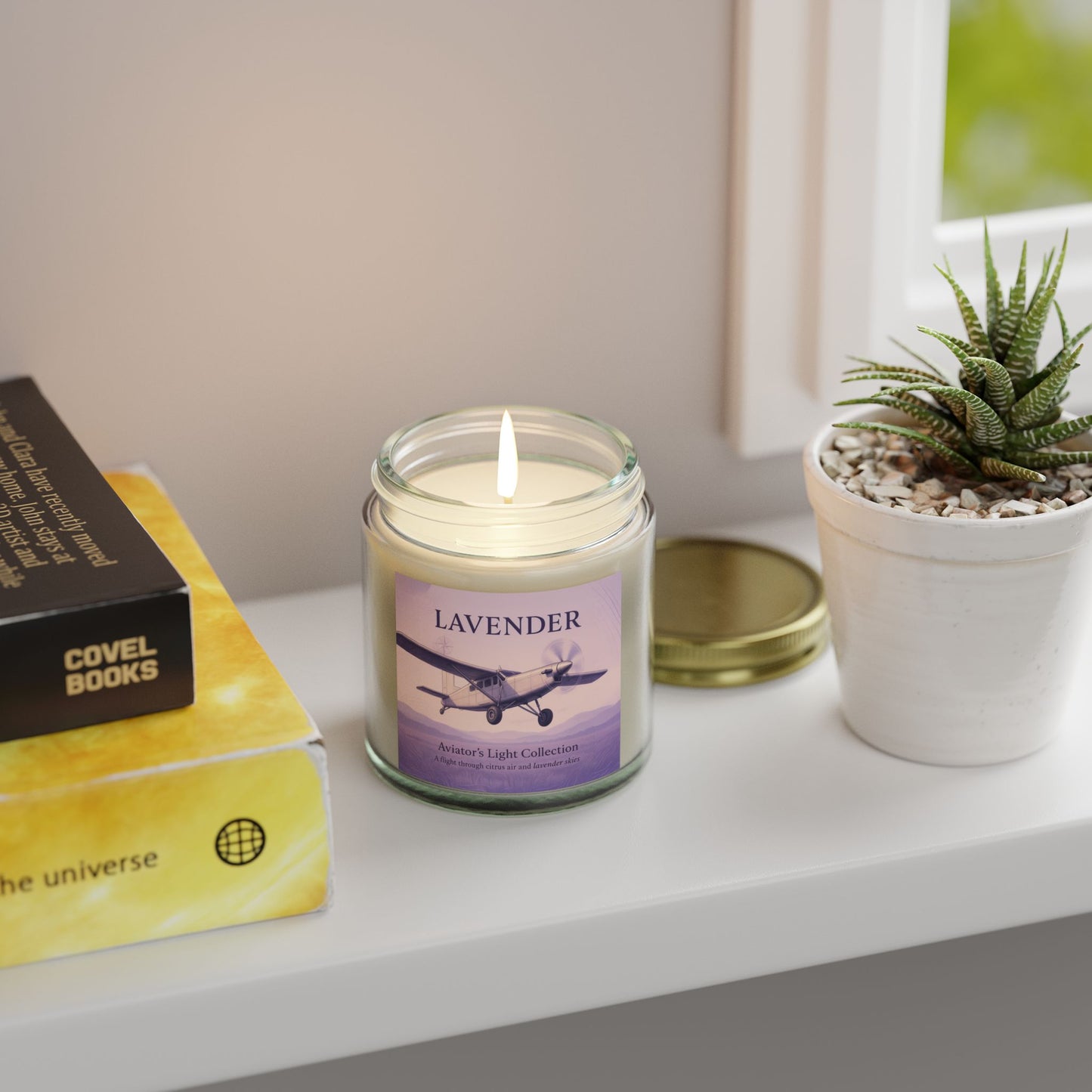Lavender Candle – Refreshing Citrus & Soothing Lavender Blend