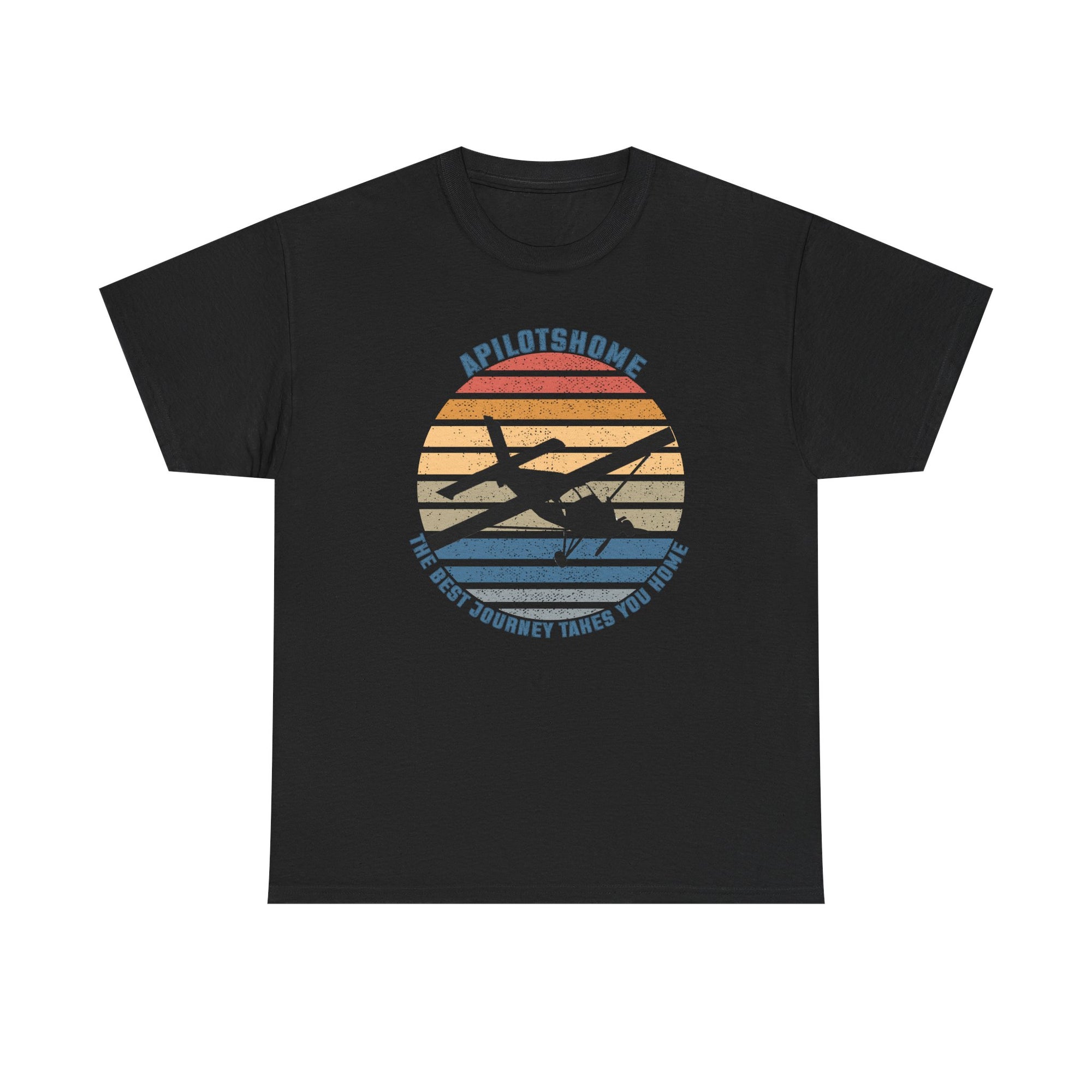 (EU & EFTA) APilotsHome - The Best Journey Takes You Home I Available in Multiple Colors & Sizes I Unisex Pilot Tee