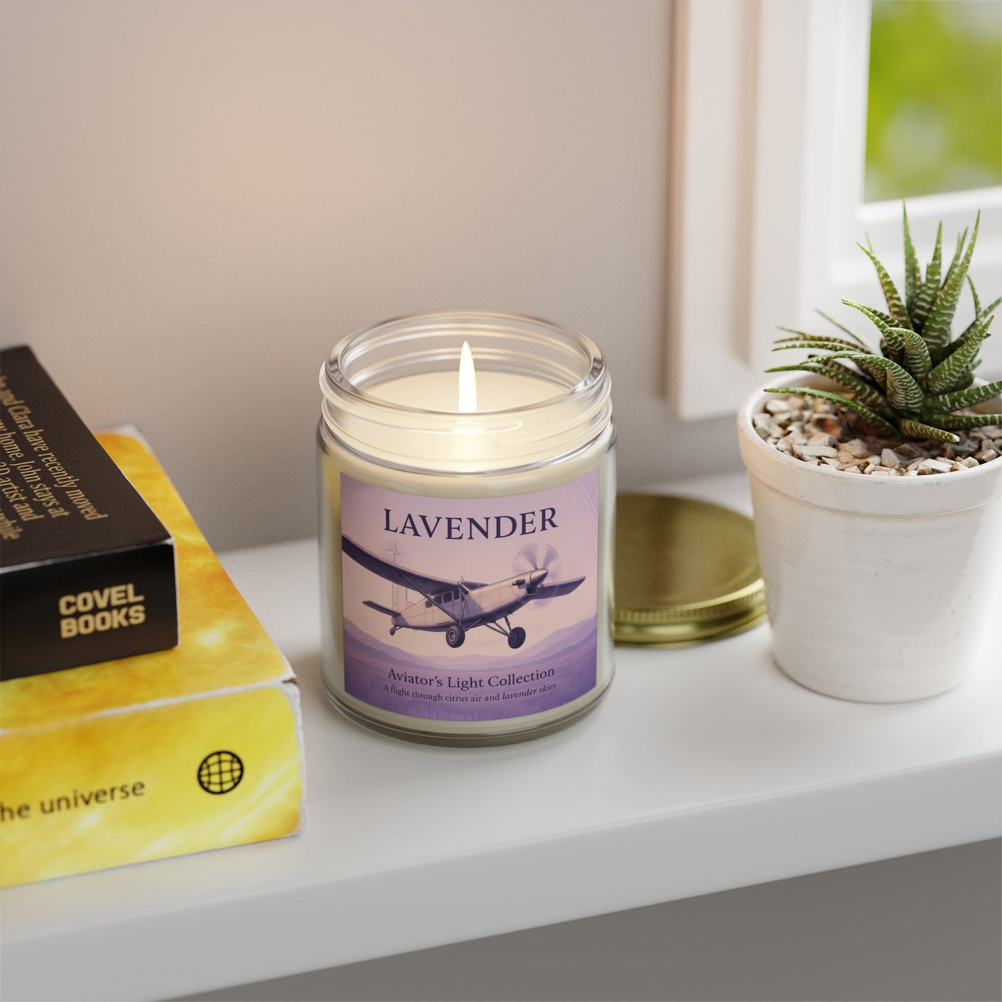 Lavender Candle – Refreshing Citrus & Soothing Lavender Blend