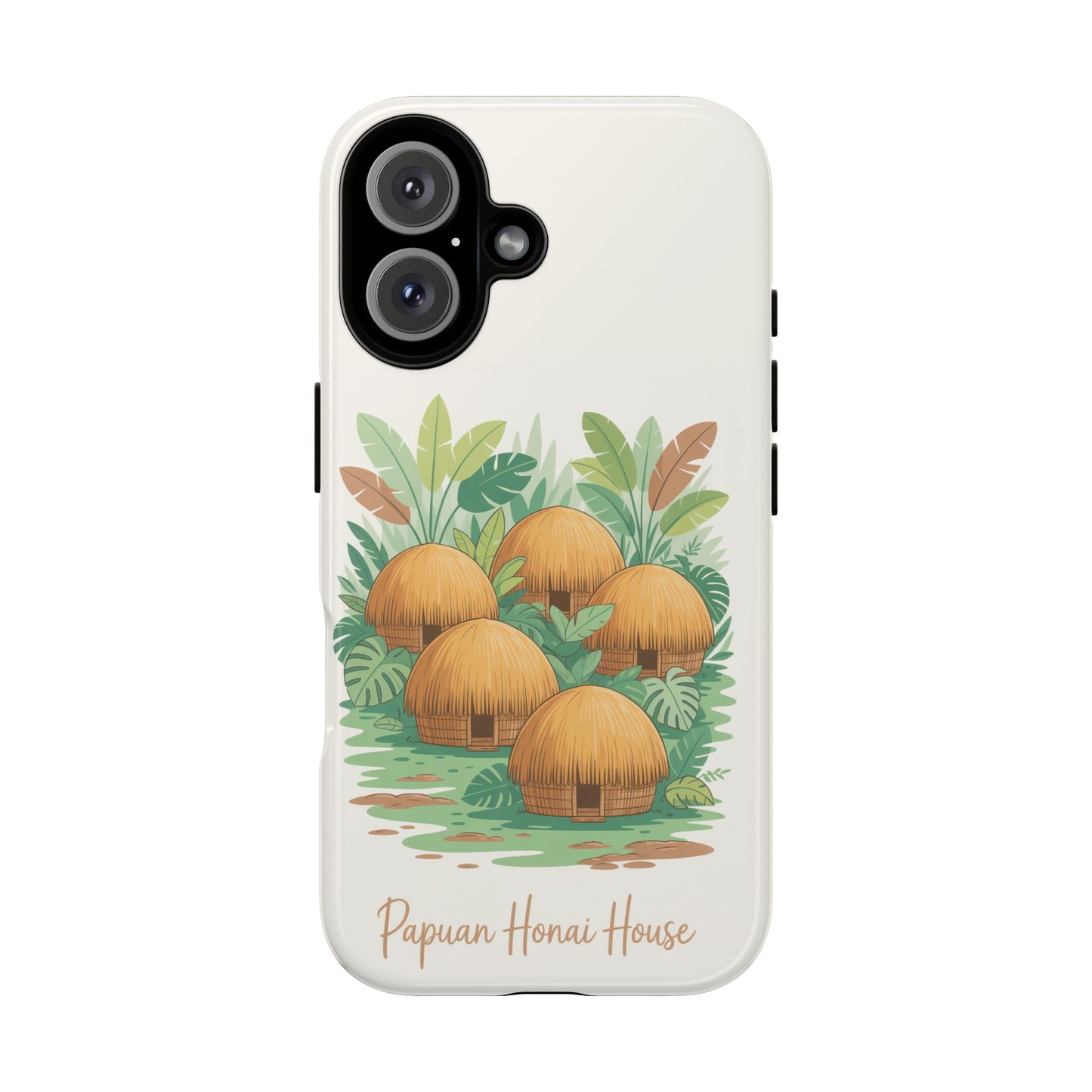 Papuan Honai House Design - Phone Case