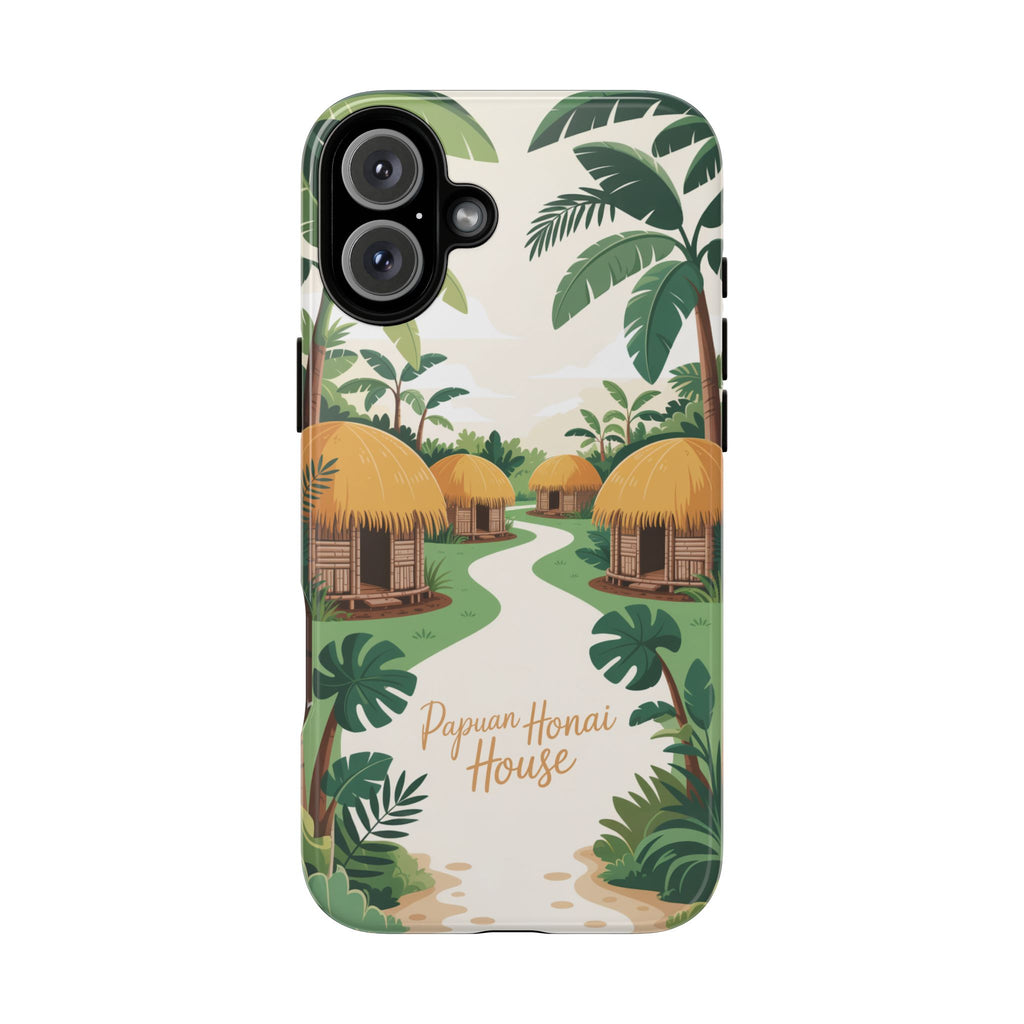 Papuan Honai House Design - 2 - Phone Case
