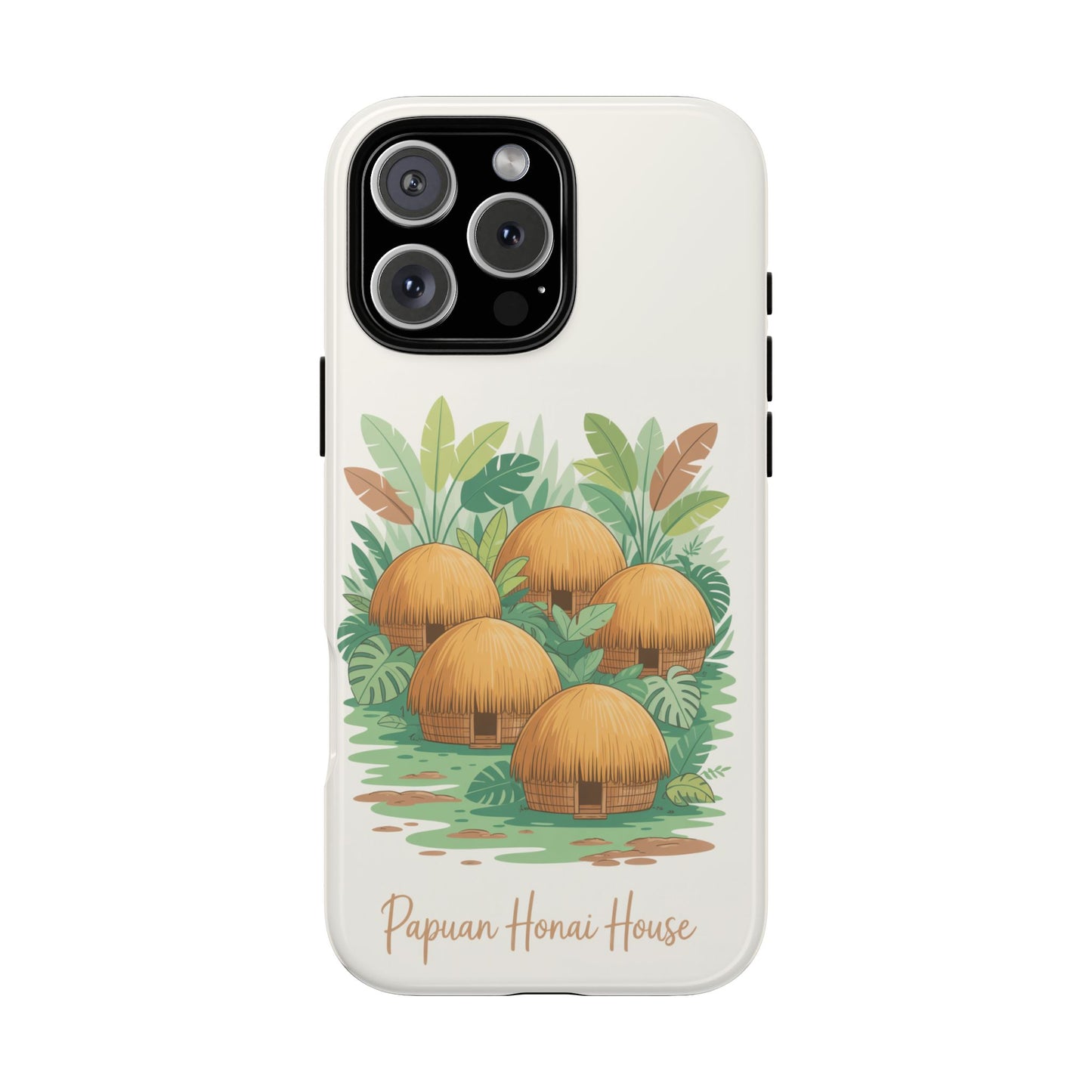 Papuan Honai House Design - Phone Case