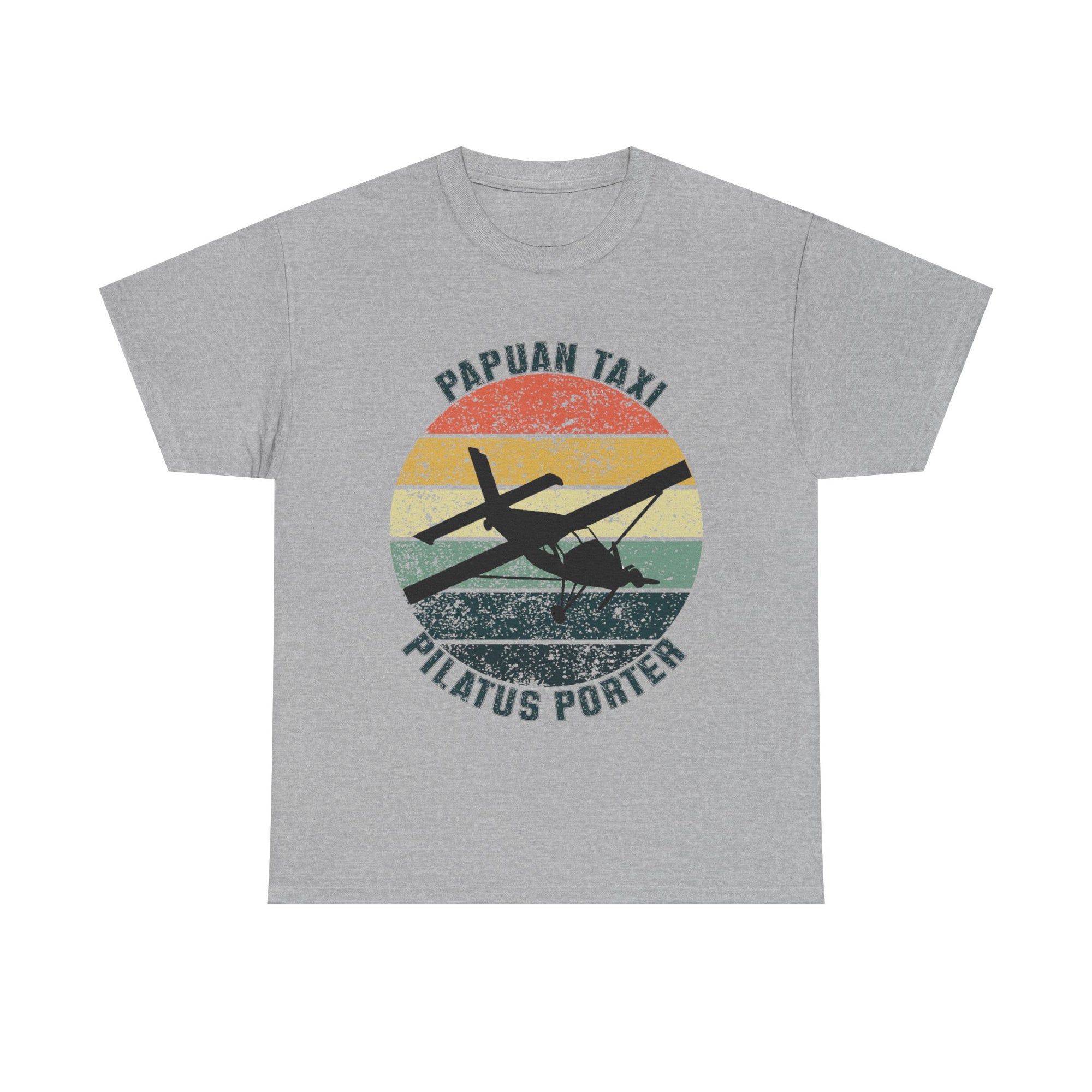 (AU & NZ) "Jungle Horizon" I Papuan Taxi Retro Sun T-Shirt I Available in Multiple Colors & Sizes I Unisex Tee
