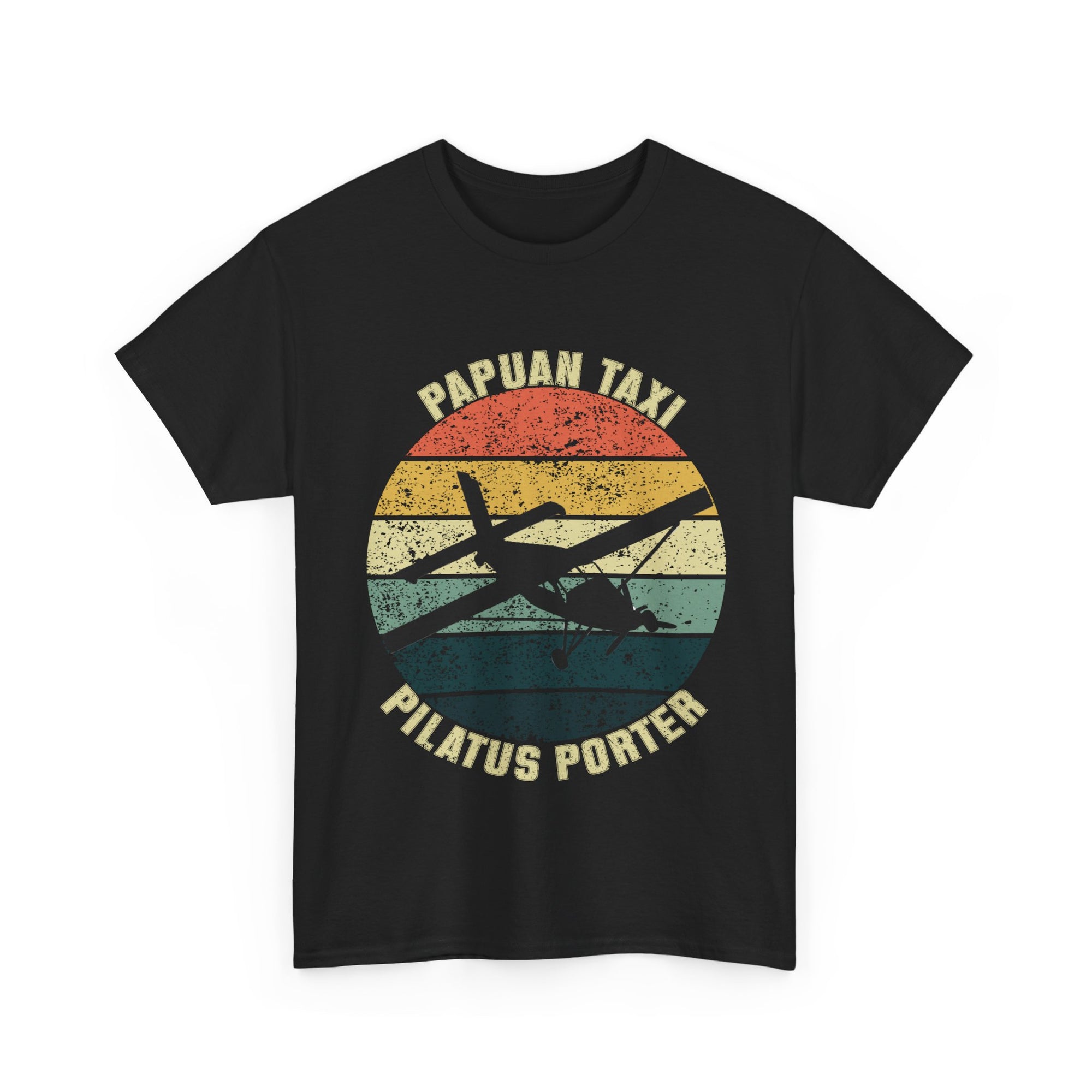 (AU & NZ) "Jungle Horizon" I Papuan Taxi Retro Sun T-Shirt I Available in Multiple Colors & Sizes I Unisex Tee