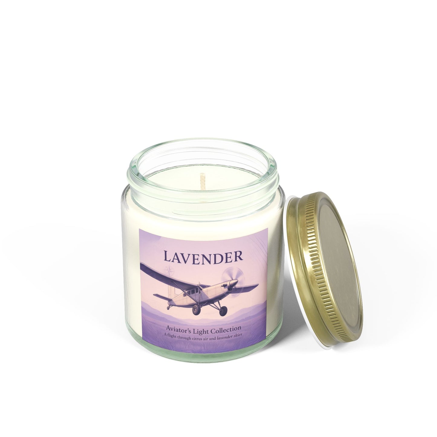 Lavender Candle – Refreshing Citrus & Soothing Lavender Blend