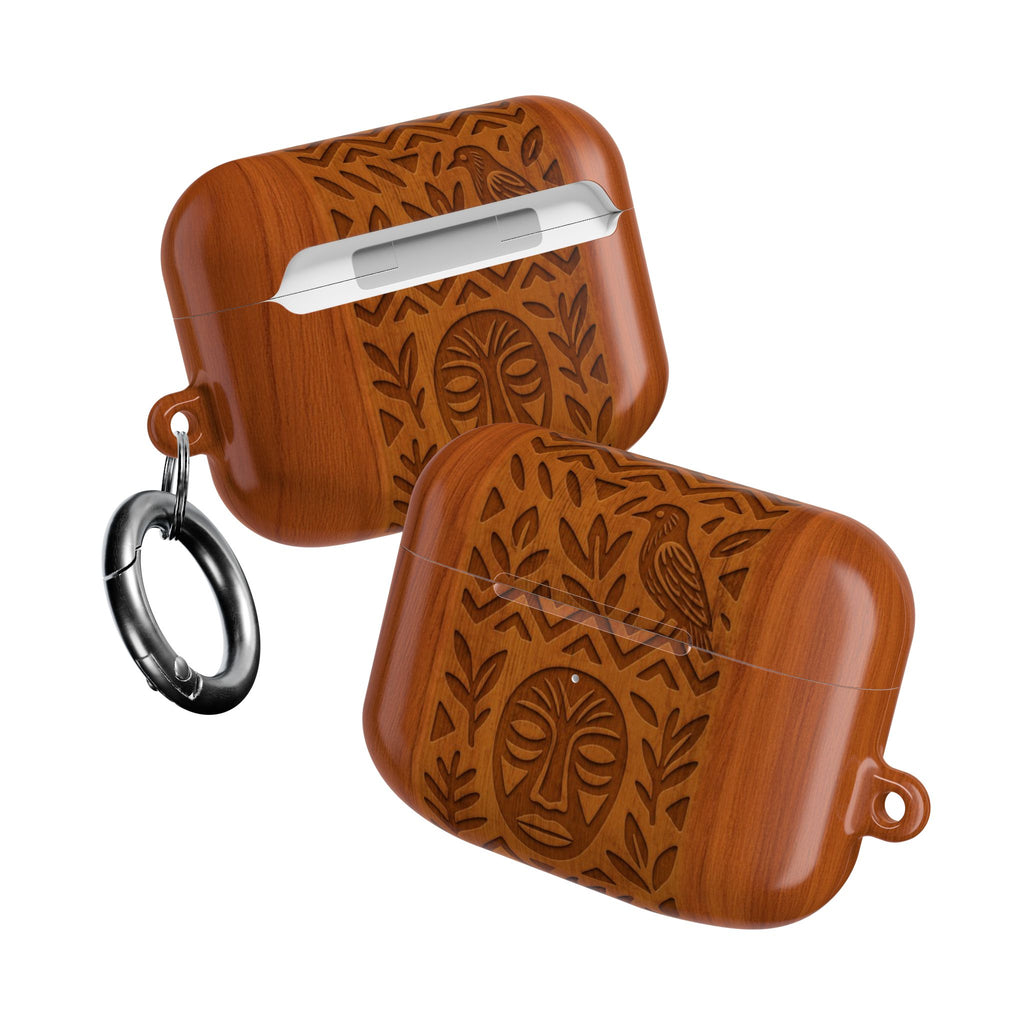 Mask & Tribal-3 - Airpod Case