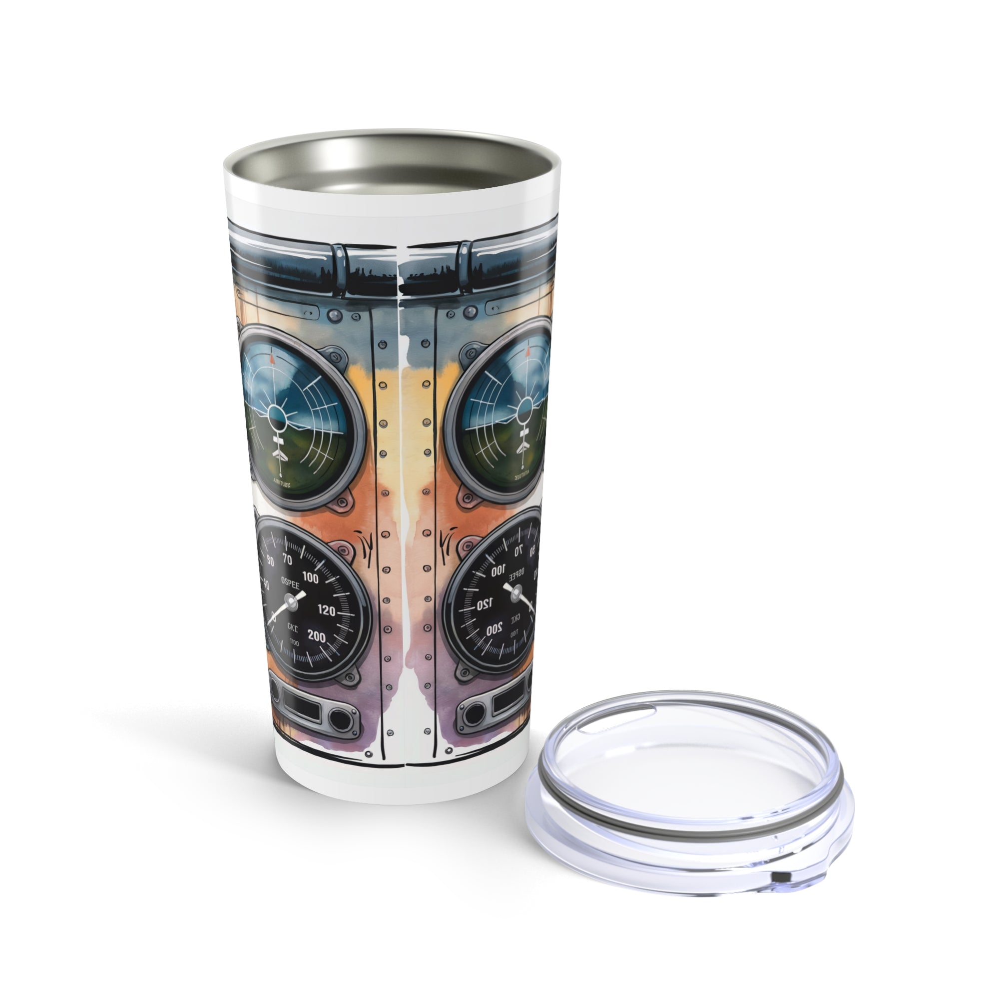 Pilot’s Gauge Tumbler – For Those Who Live by the Dials