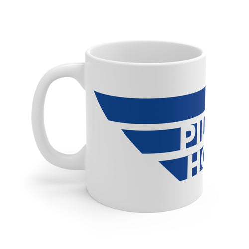 (CA) A Pilots Home - White Coffee Mug