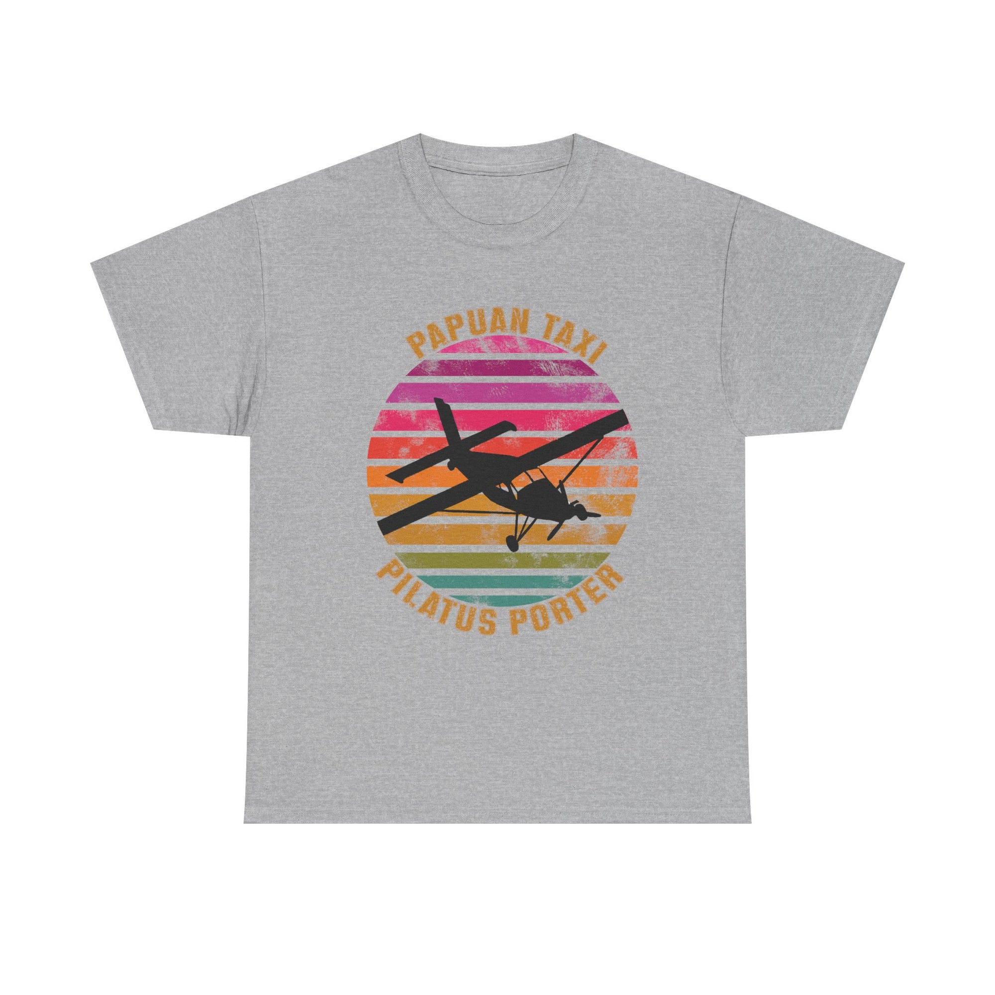 (AU & NZ) "Tropical Horizon" I Papuan Taxi Retro Sun T-Shirt I Available in Multiple Colors & Sizes I Unisex Tee
