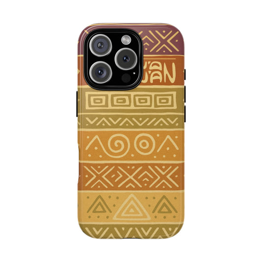 Soft Tribal Design, Papuan Culture - Phone Case