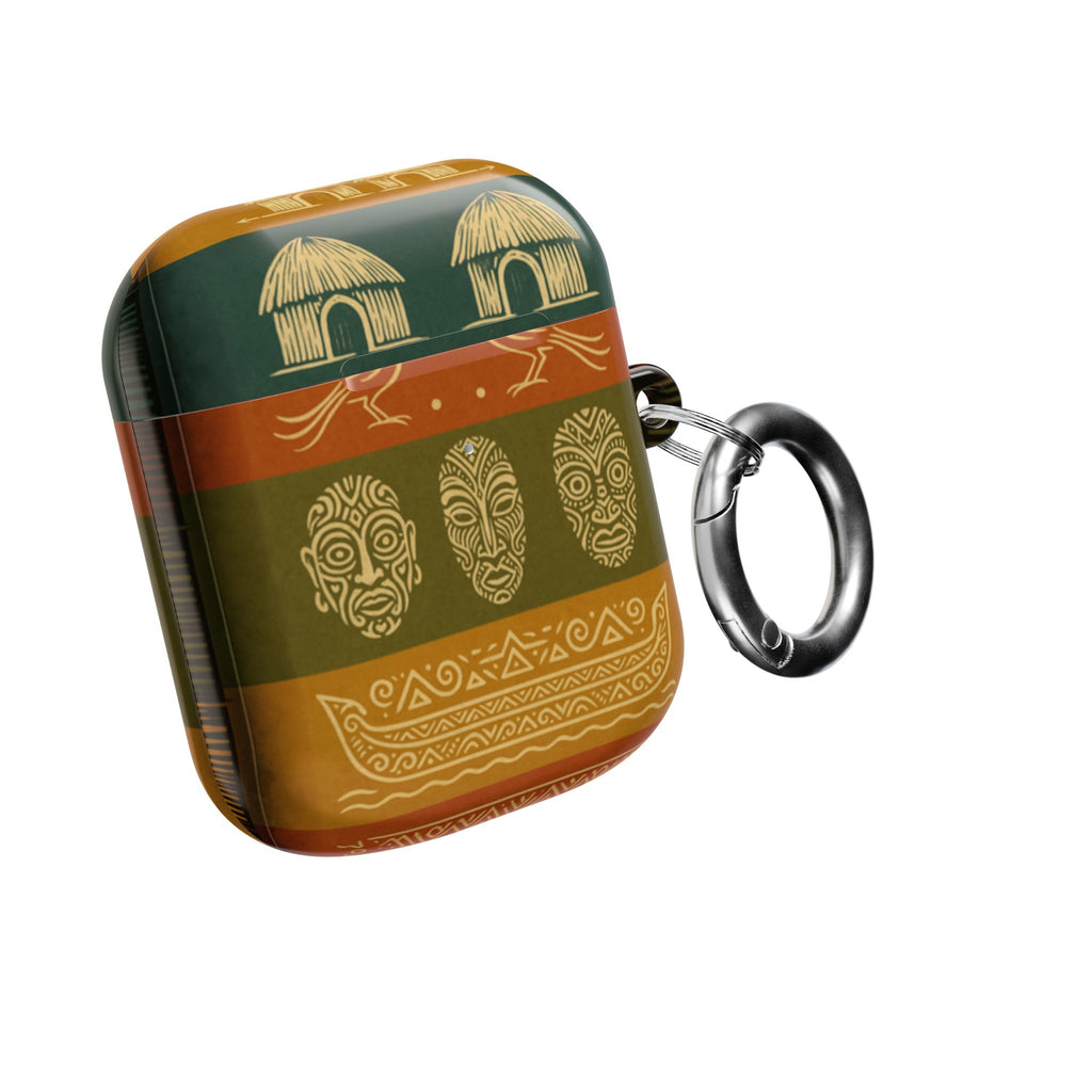Mask & Tribal - 1 Airpod Case