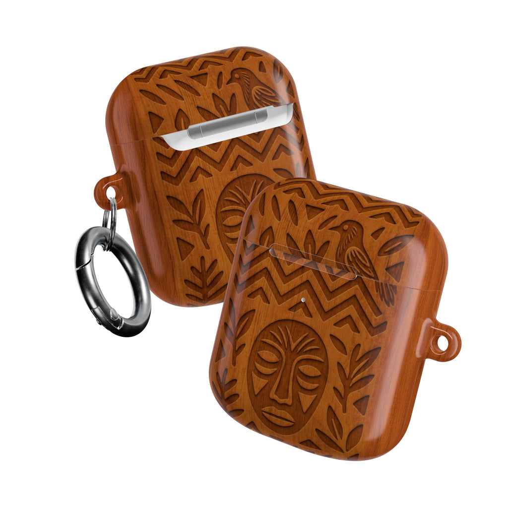 Mask & Tribal-3 - Airpod Case