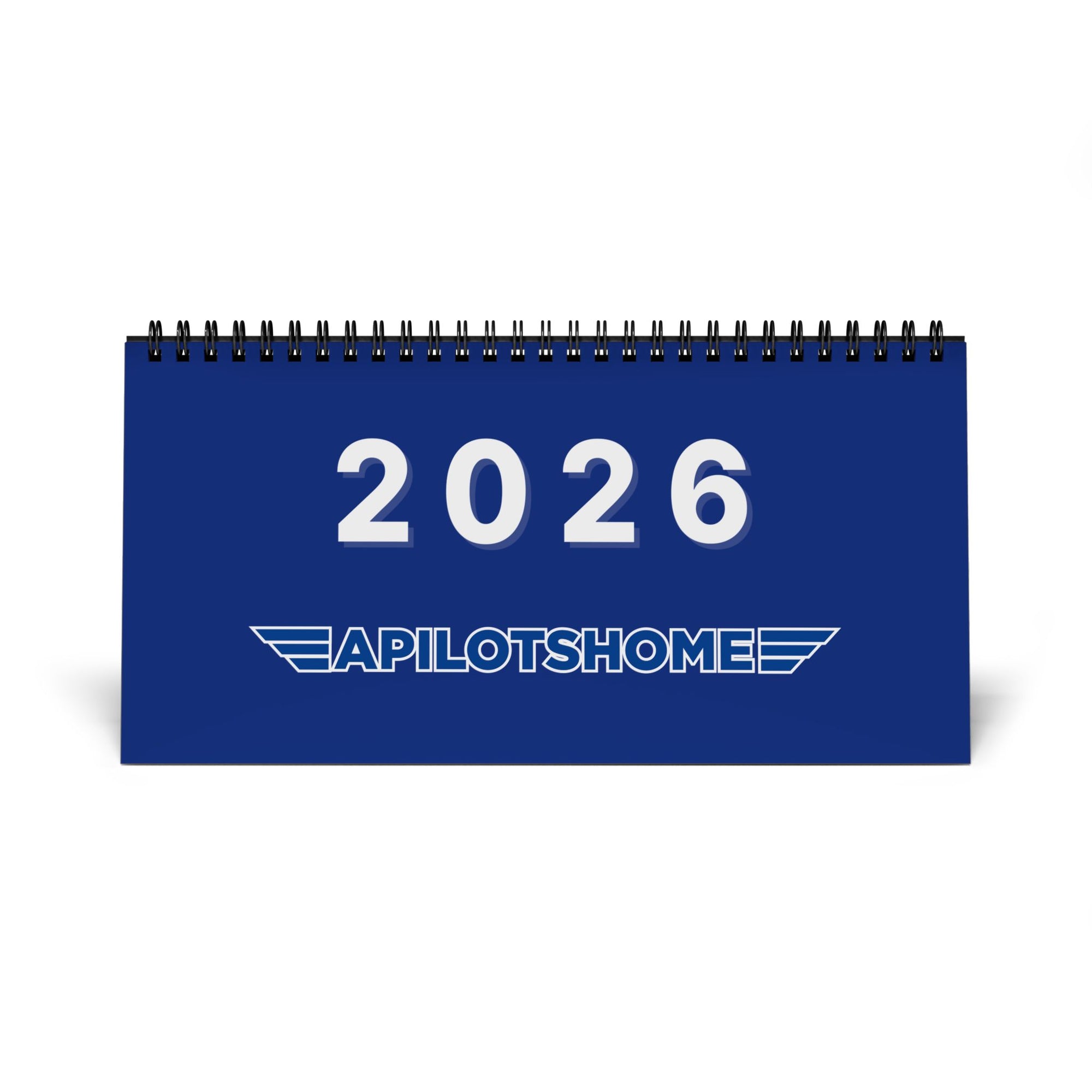 2026 Pilot's Desk Calendar – A PilotsHome Desktop Calendar with Monthly Grid