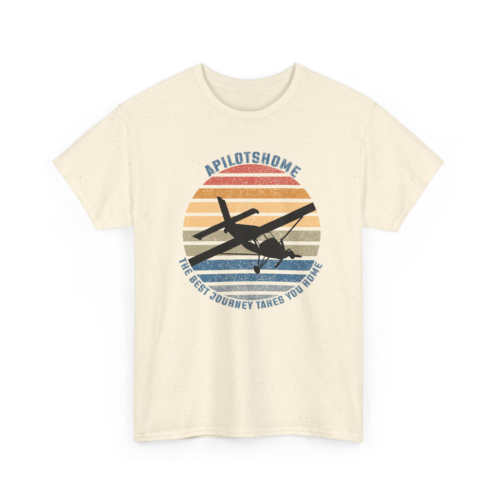 (EU & EFTA) APilotsHome - The Best Journey Takes You Home I Available in Multiple Colors & Sizes I Unisex Pilot Tee