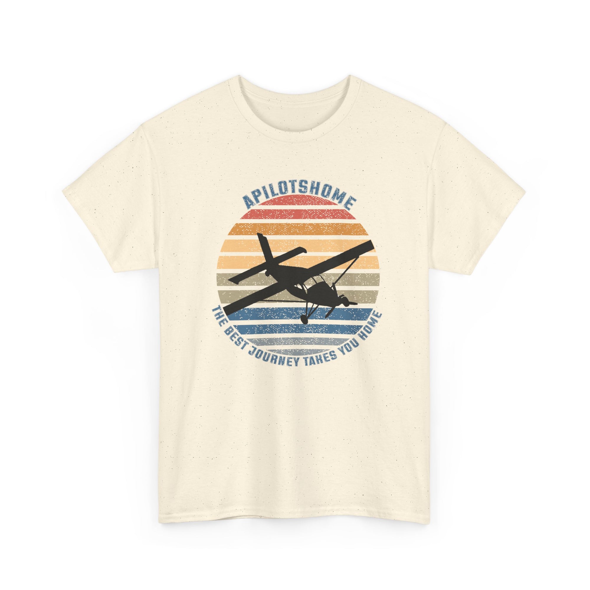 (EU & EFTA) APilotsHome - The Best Journey Takes You Home I Available in Multiple Colors & Sizes I Unisex Pilot Tee