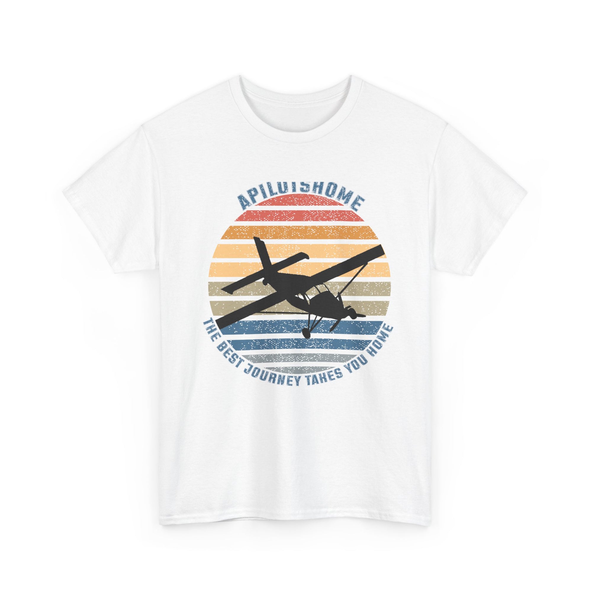 (AU&NZ) APilotsHome - The Best Journey Takes You Home I Available in Multiple Colors & Sizes I Unisex Pilot Tee