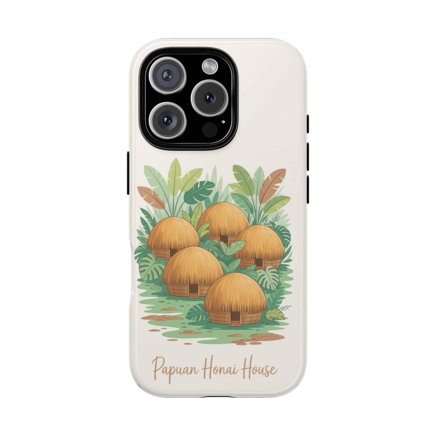 Papuan Honai House Design - Phone Case