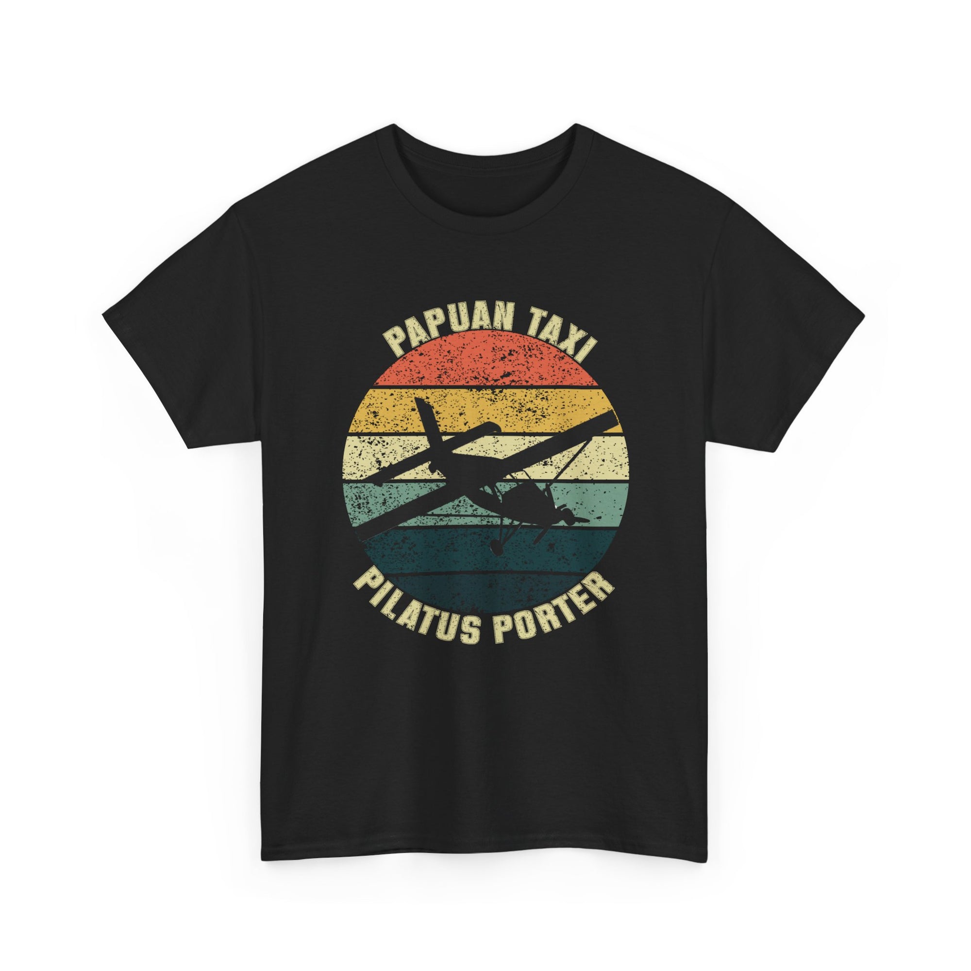 (EU & EFTA) "Jungle Horizon" I Papuan Taxi Retro Sun T-Shirt I Available in Multiple Colors & Sizes I Unisex Tee