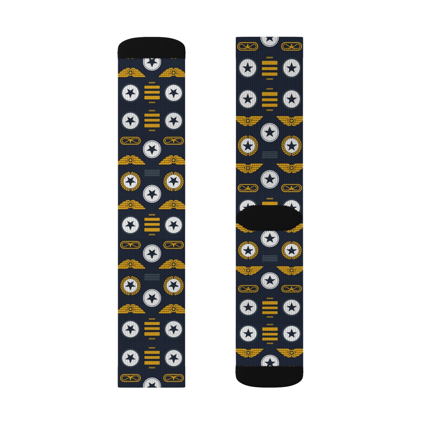 Captain’s Badge Socks – Designed for Skybound Souls