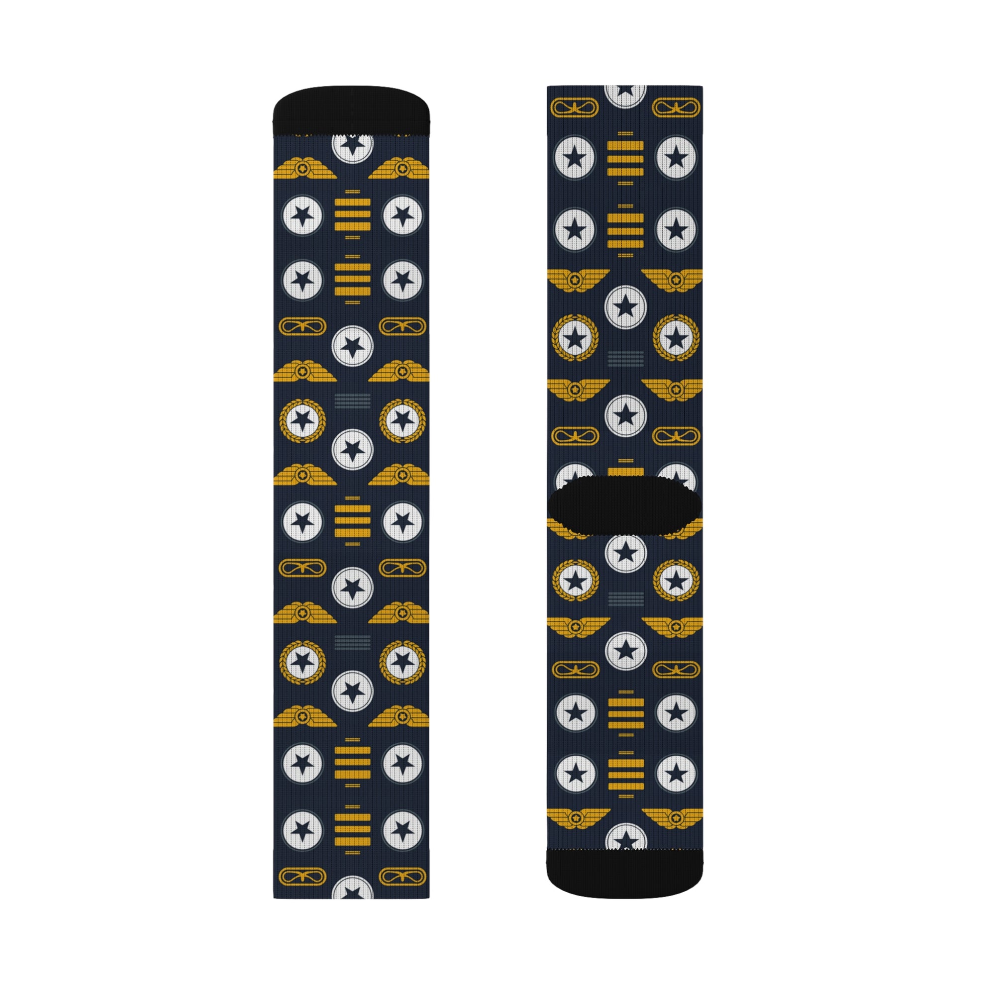 Captain’s Badge Socks – Designed for Skybound Souls