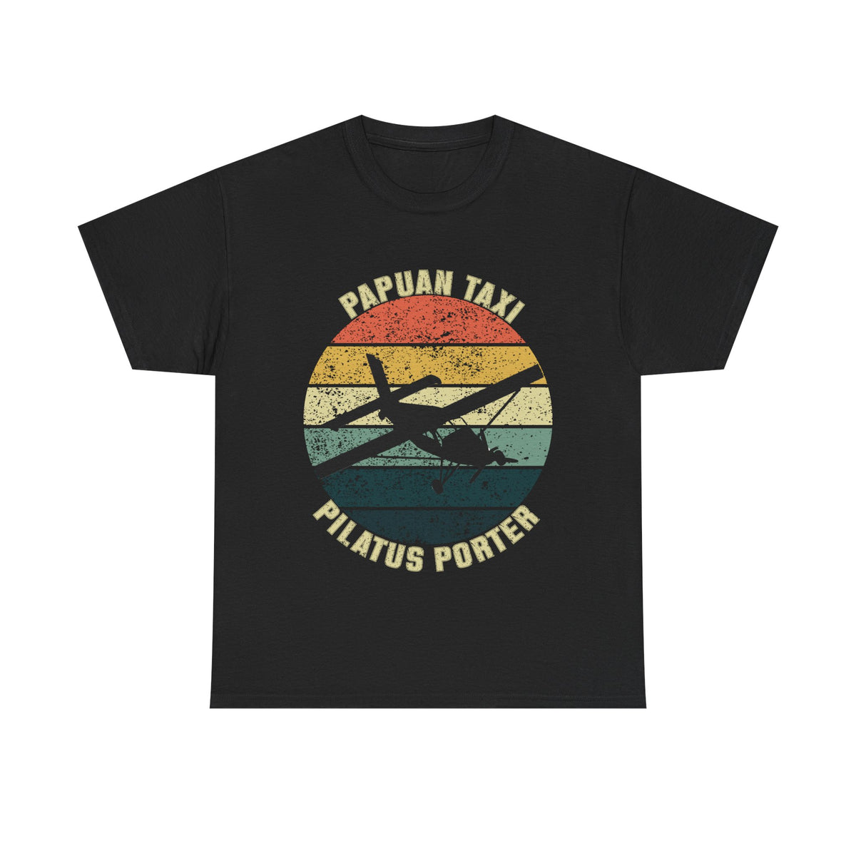 (AU & NZ) "Jungle Horizon" I Papuan Taxi Retro Sun T-Shirt I Available in Multiple Colors & Sizes I Unisex Tee