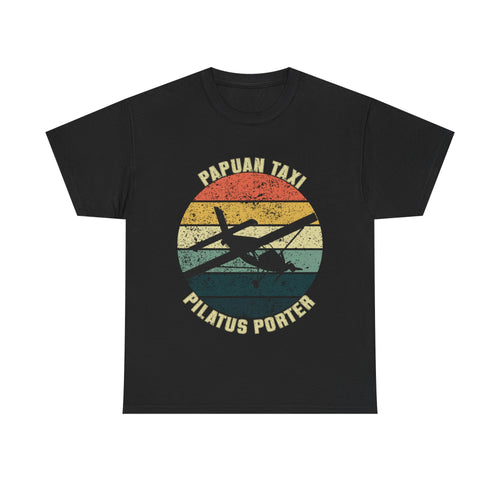 (AU & NZ) "Jungle Horizon" I Papuan Taxi Retro Sun T-Shirt I Available in Multiple Colors & Sizes I Unisex Tee
