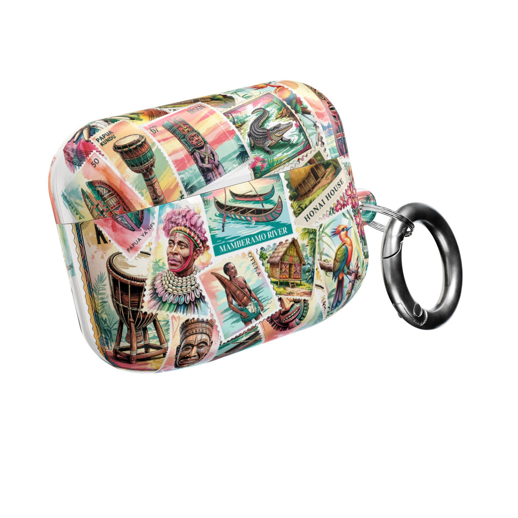 Papuan Post Stamp - Airpod Case