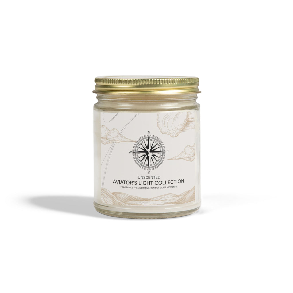 Unscented Candle – Pure Light & Peaceful Ambiance