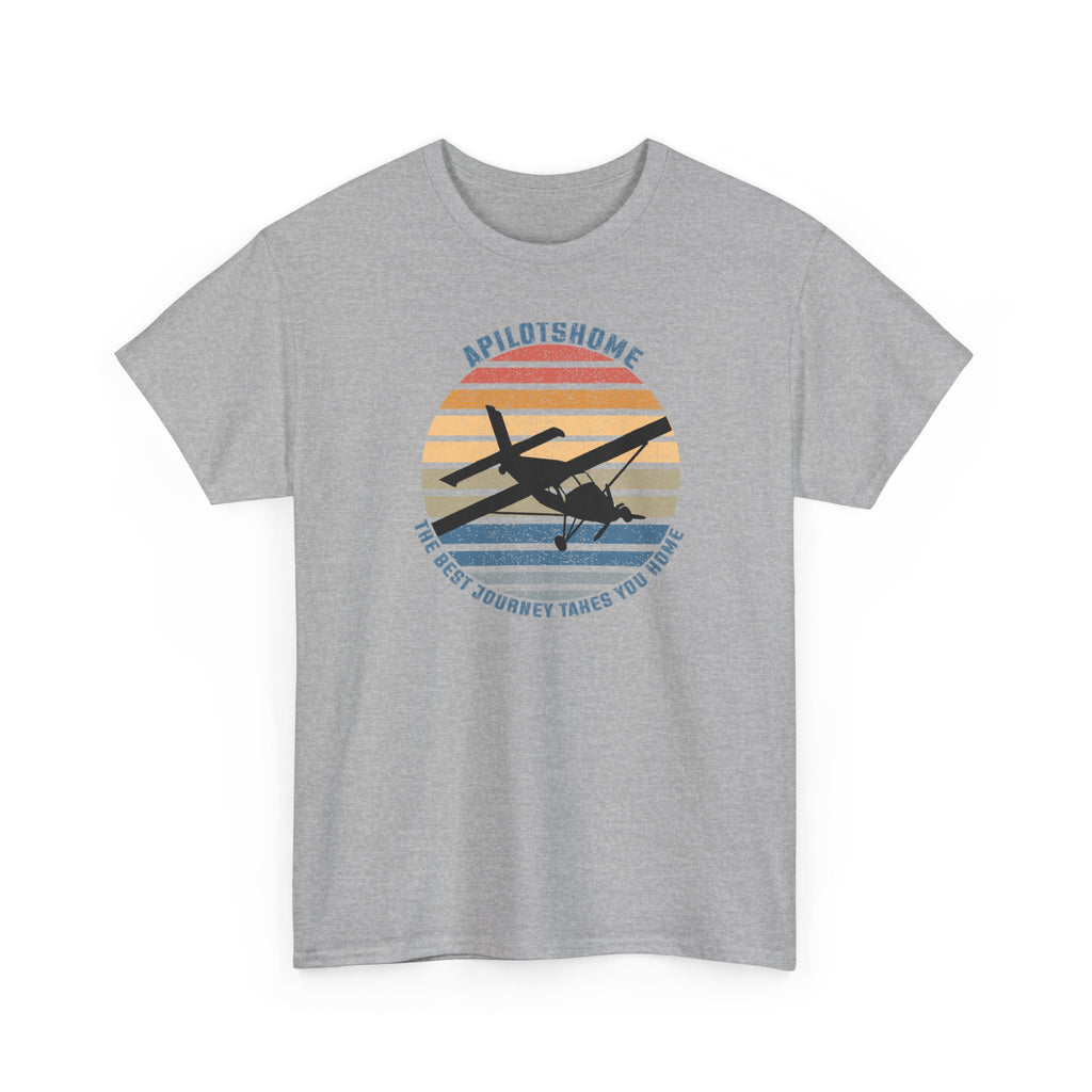 (CANADA) APilotsHome - The Best Journey Takes You Home I Available in Multiple Colors & Sizes I Unisex Pilot Tee